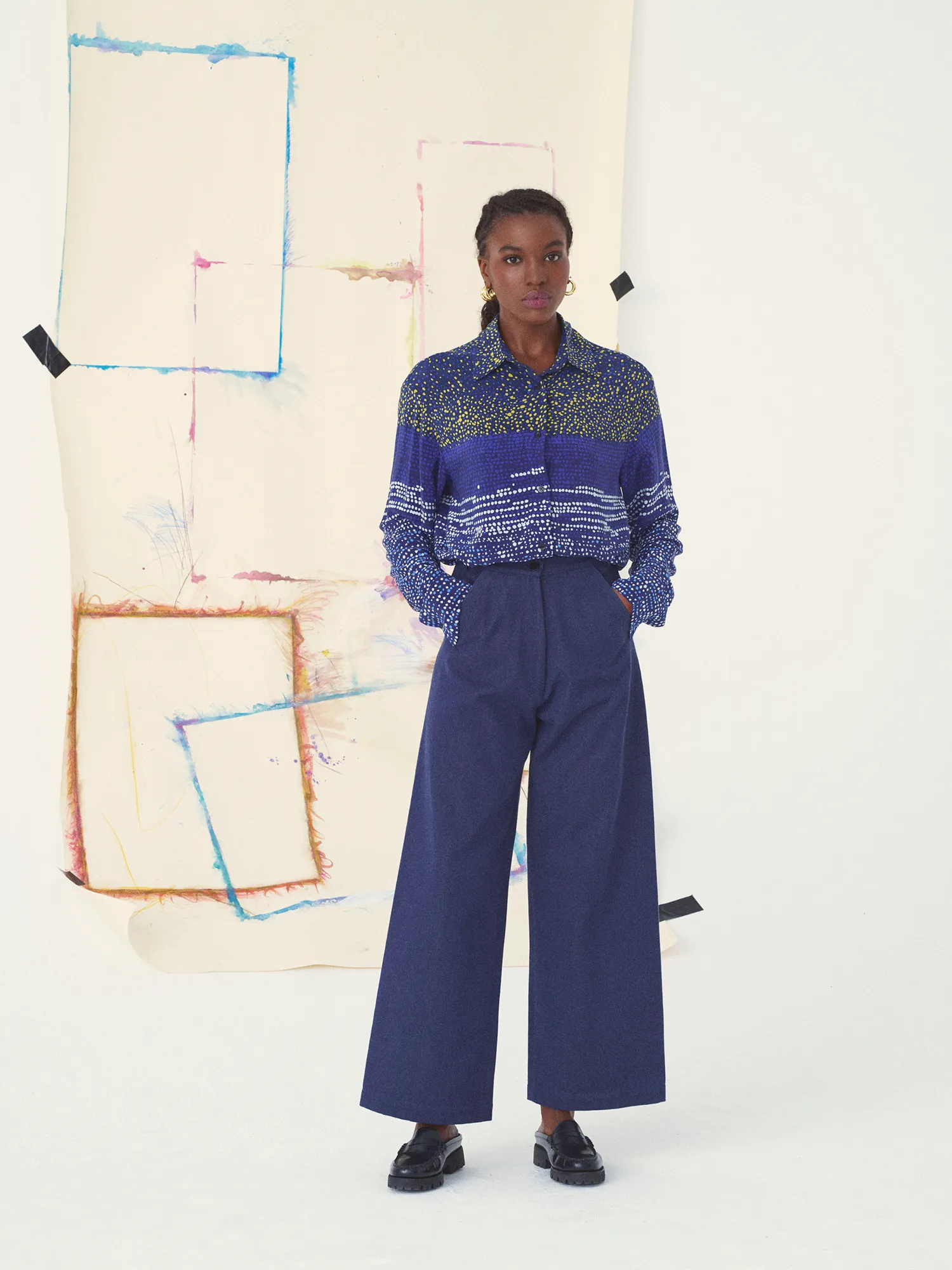 LA CHEMISE MILOU - L'IMPRESSIONNISME sold by Mii Collection product image thumbnail 2