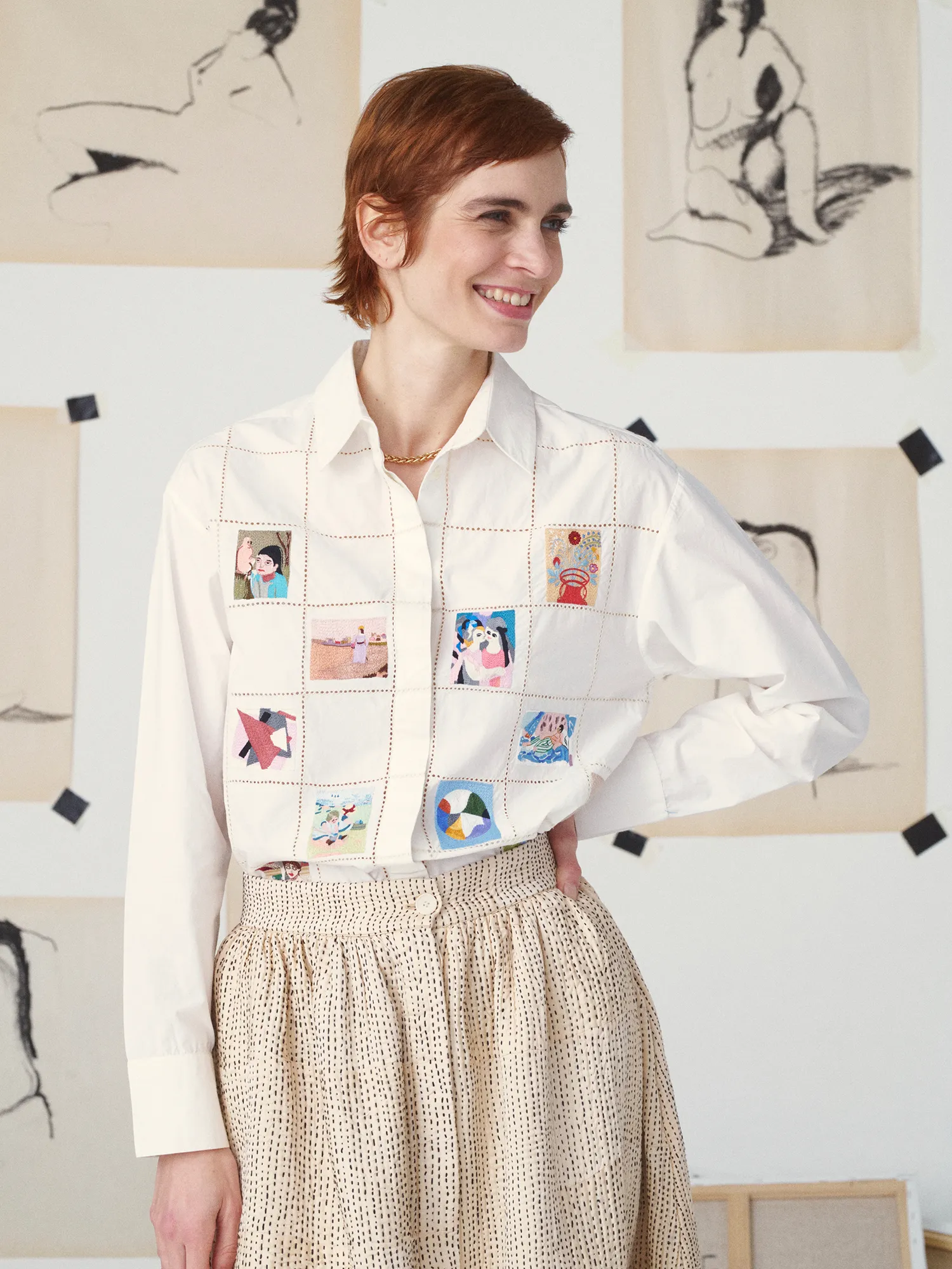 LA CHEMISE MILOU - STATEMENT sold by Mii Collection