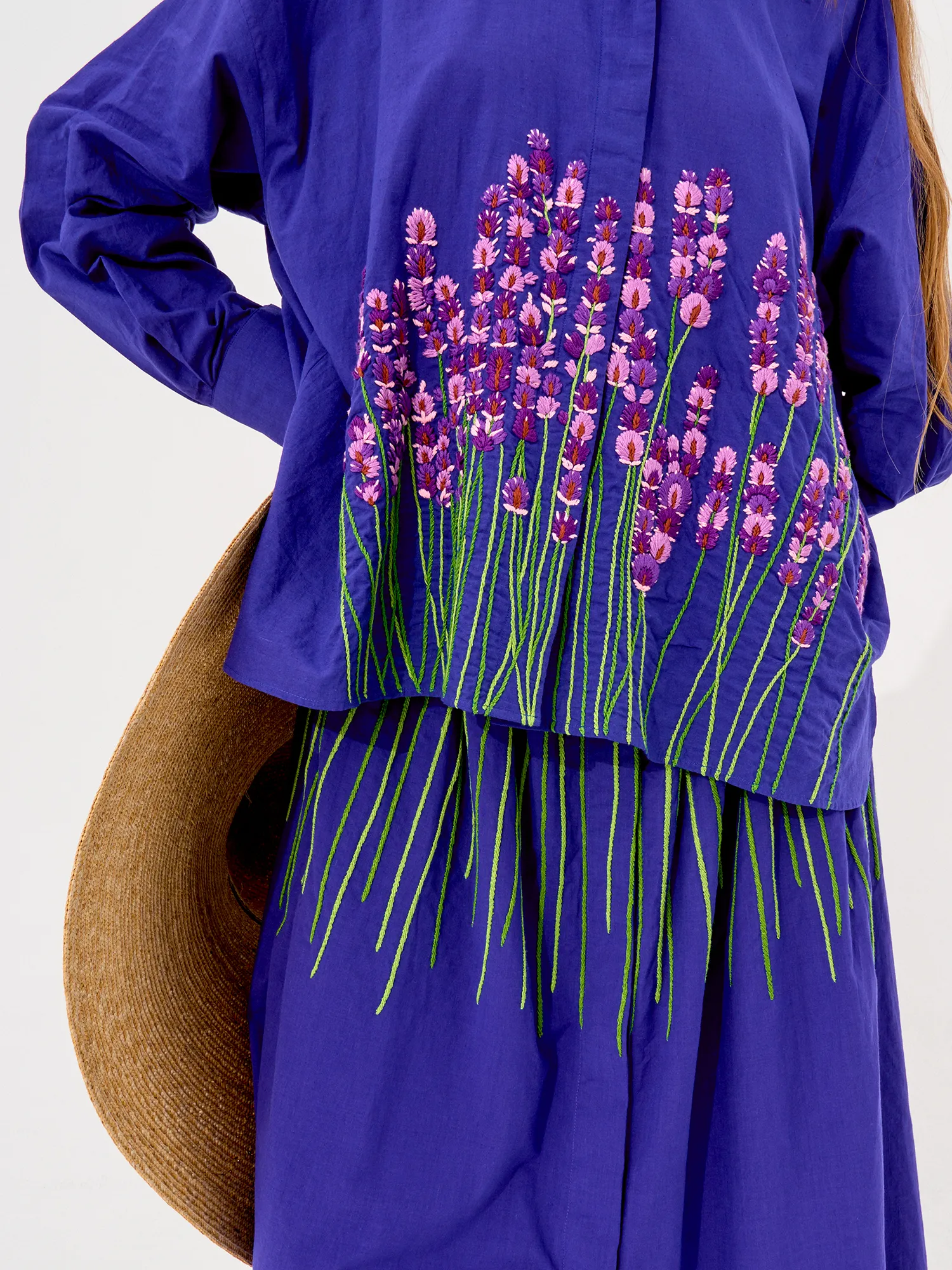 LA CHEMISE GRETA - LAVANDE sold by Mii Collection product image thumbnail 3