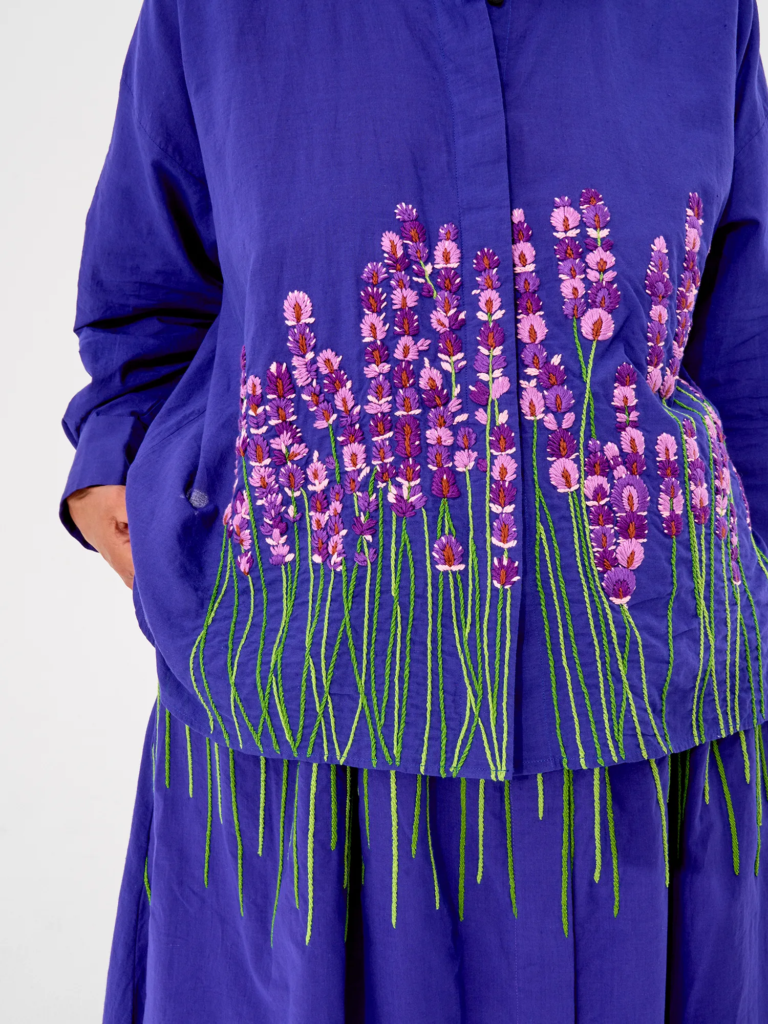 LA CHEMISE GRETA - LAVANDE sold by Mii Collection product image thumbnail 4