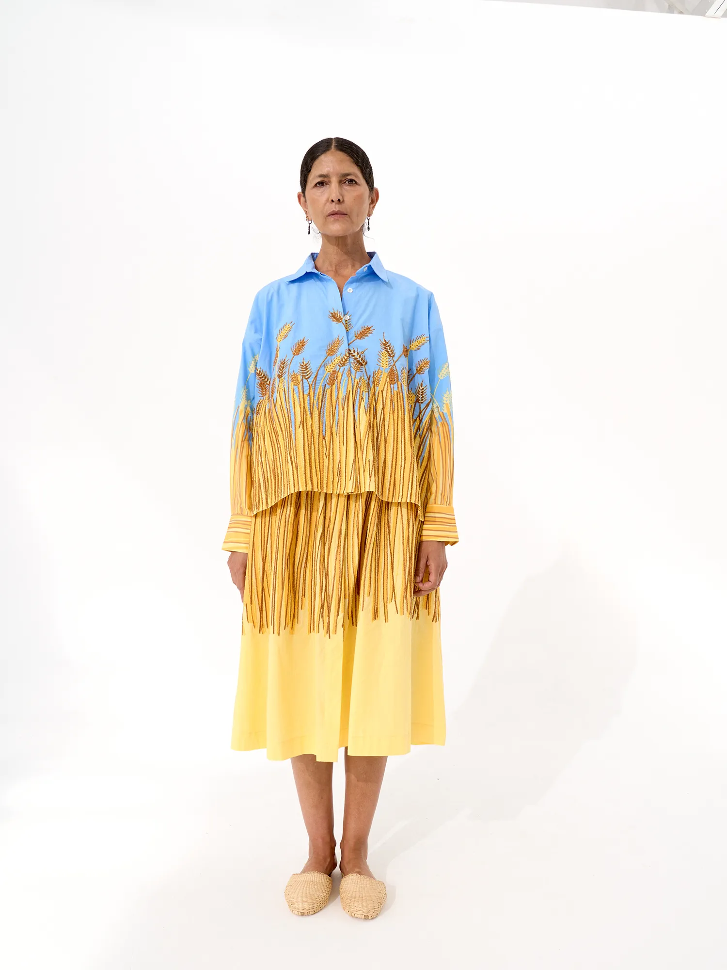 LA JUPE MONA - BLÉ sold by Mii Collection product image thumbnail 2