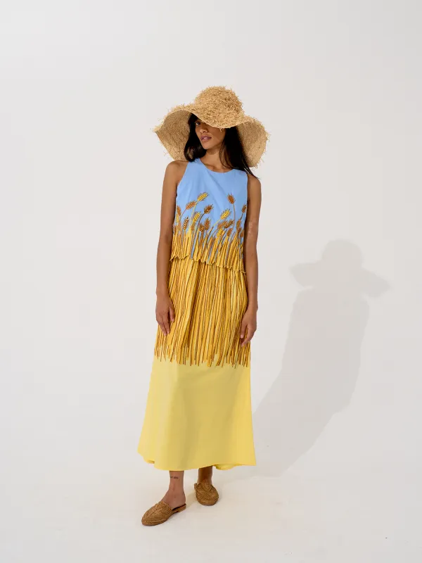 LA ROBE ROSE - BLÉ made by Mii Collection