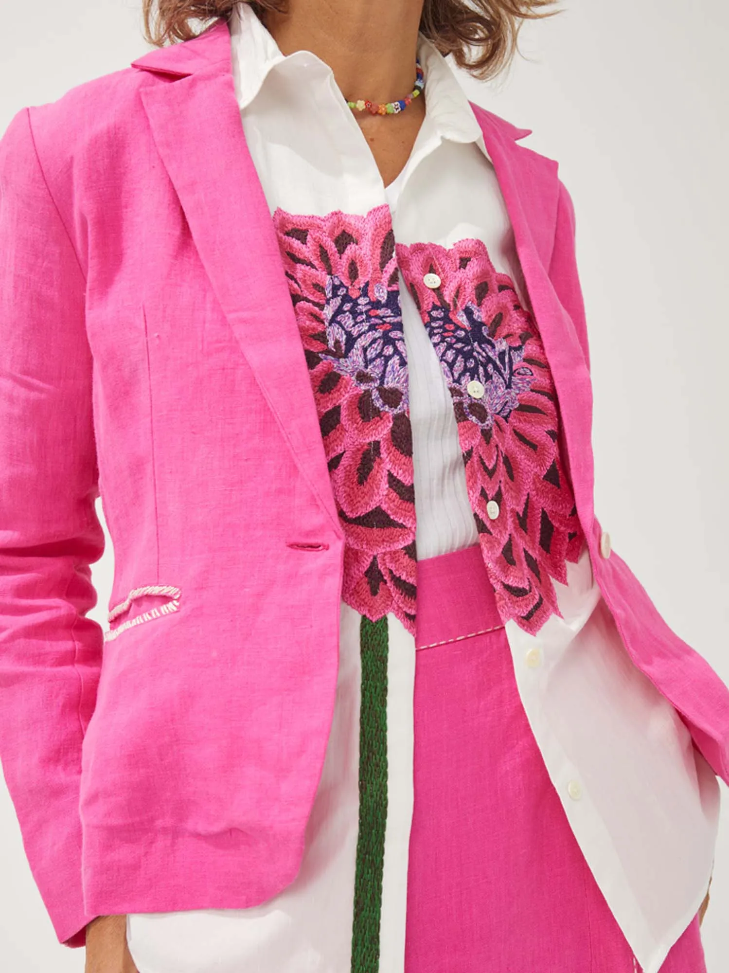 LA CHEMISE ALMA - LE DAHLIA sold by Mii Collection product image thumbnail 3