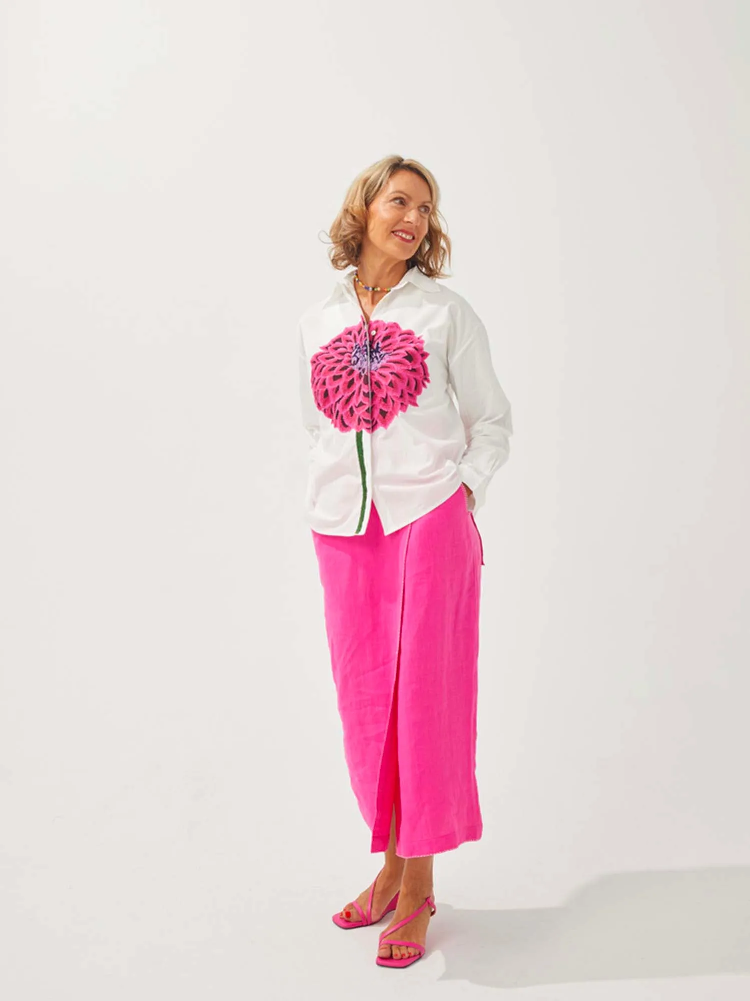 LA CHEMISE ALMA - LE DAHLIA sold by Mii Collection