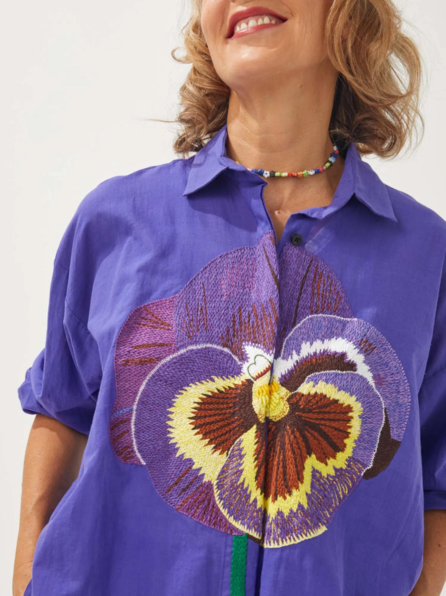 LA CHEMISE GRETA - LA PENSEE sold by Mii Collection