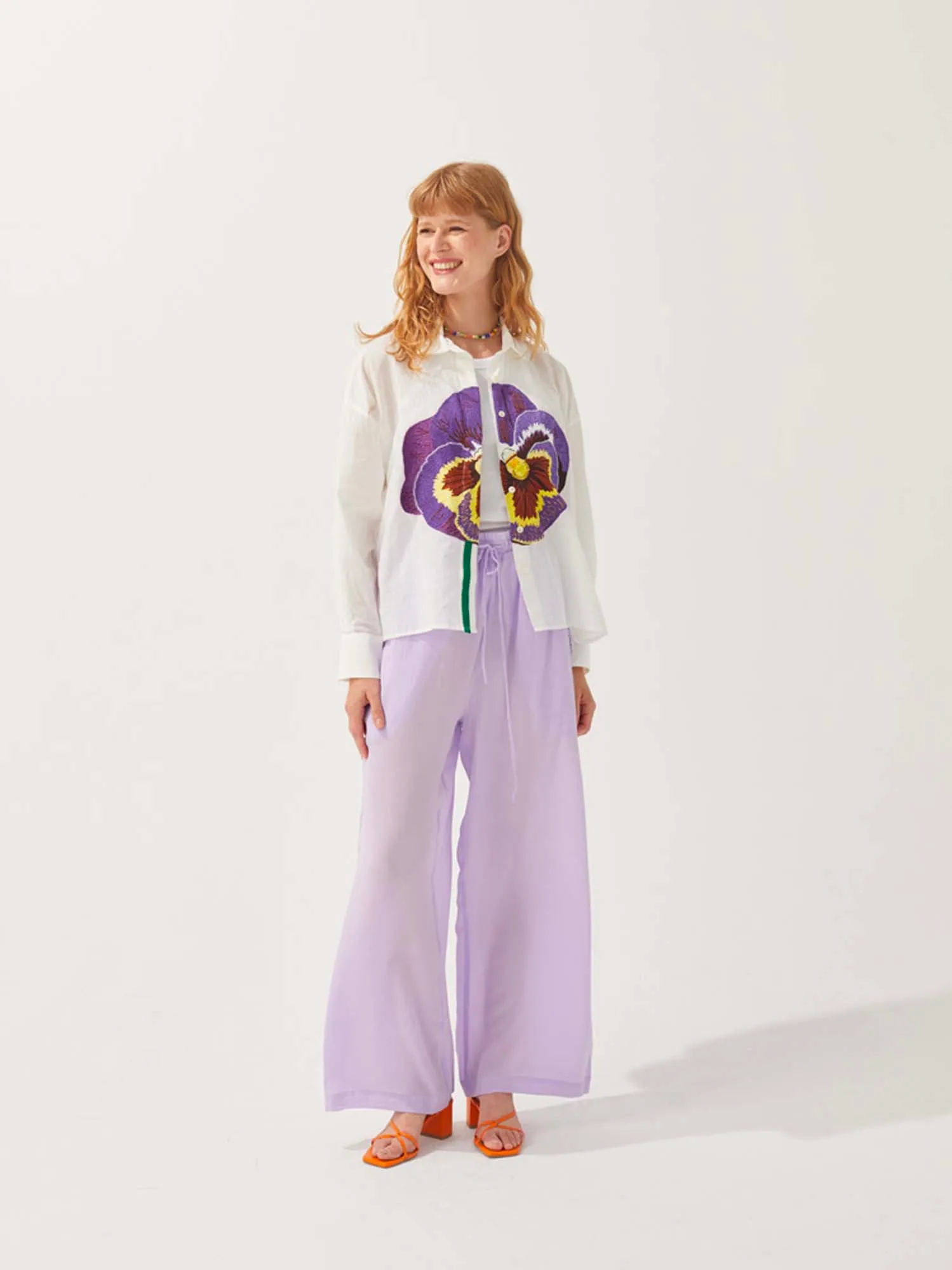 LA CHEMISE GRETA - LA PENSEE sold by Mii Collection product image thumbnail 5