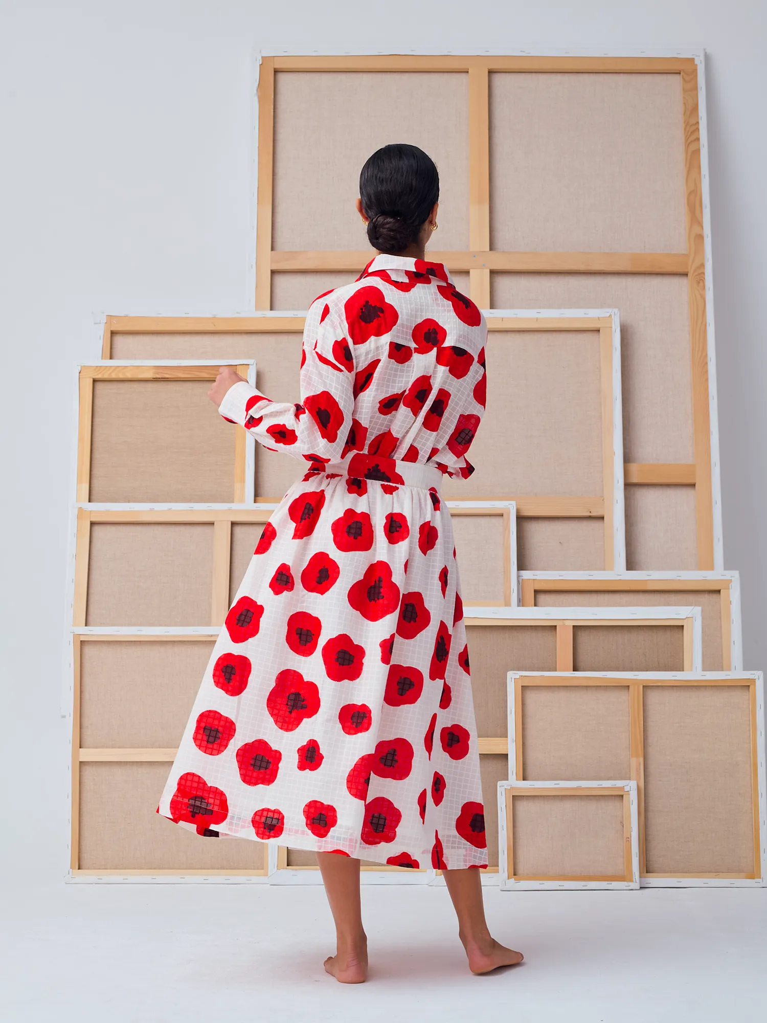 LA CHEMISE GRETA - THE POPPY sold by Mii Collection product image thumbnail 4