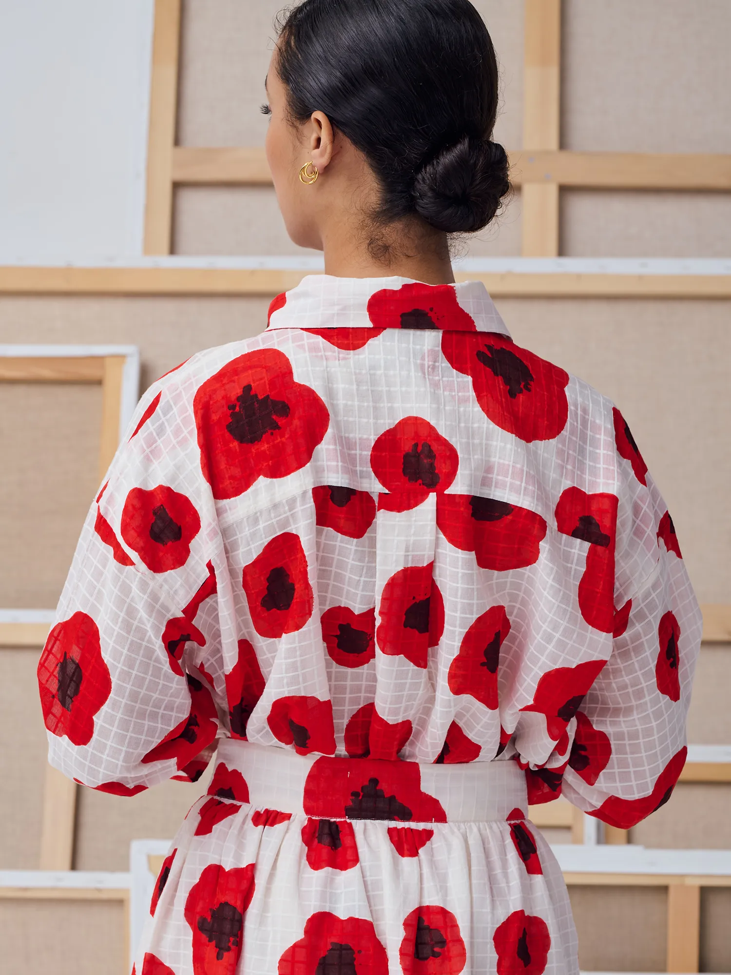 LA CHEMISE GRETA - THE POPPY sold by Mii Collection product image thumbnail 2