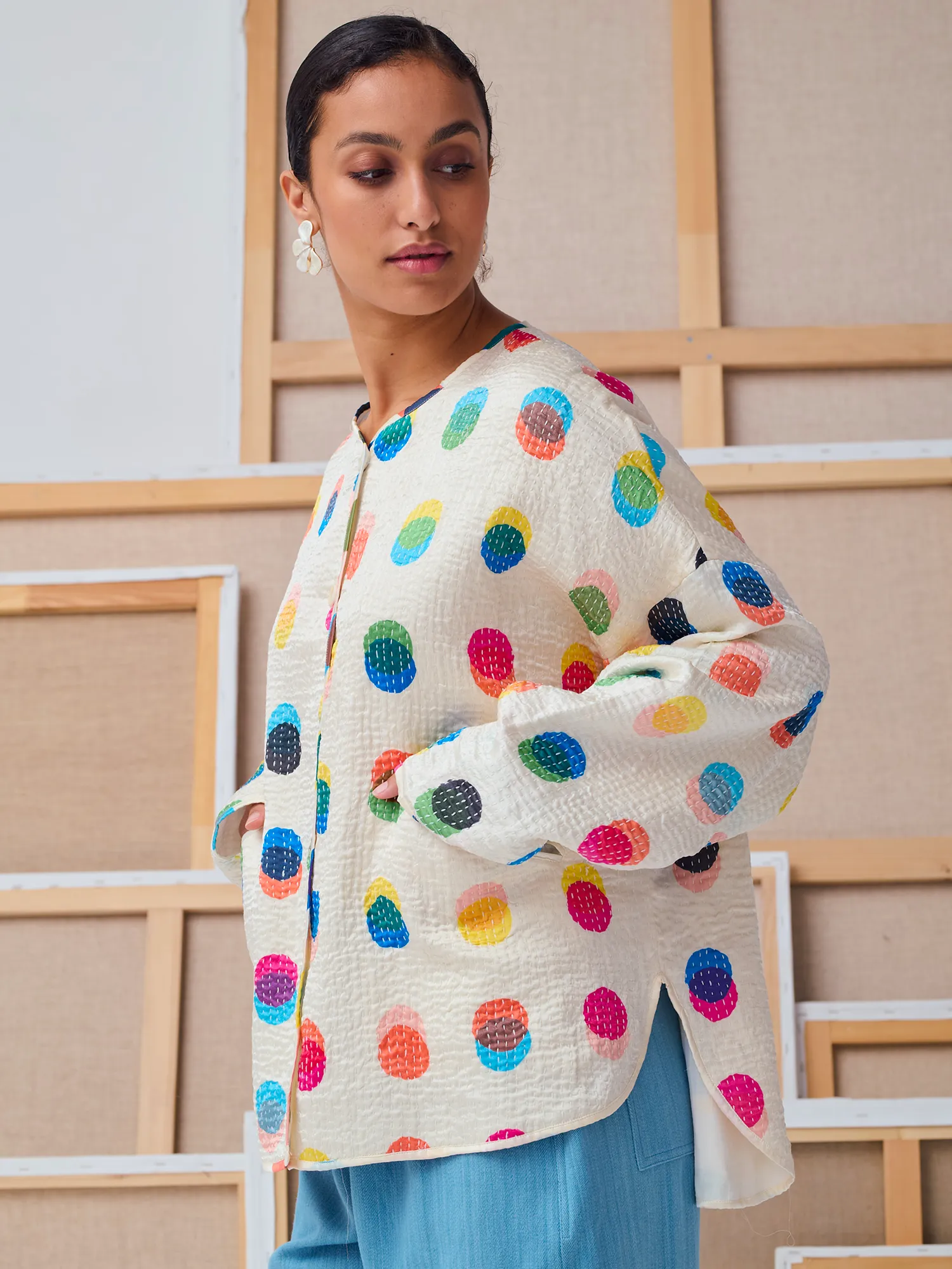 LA VESTE DITI - NUANCIER À POIS sold by Mii Collection product image thumbnail 2