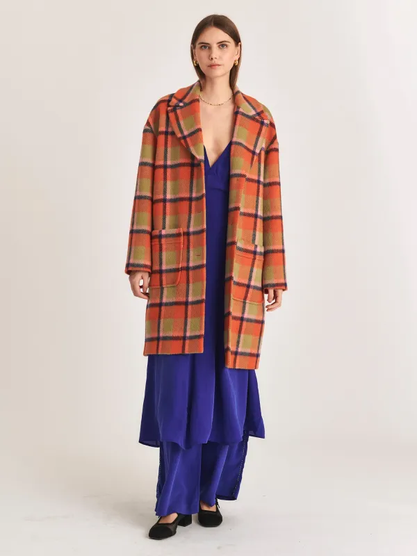 LE MANTEAU MILOU - LES CARRREAUX made by Mii Collection