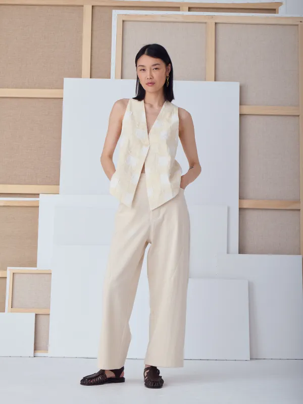 LE GILET PACO - LA TOILE BLANCHE sold by Mii Collection