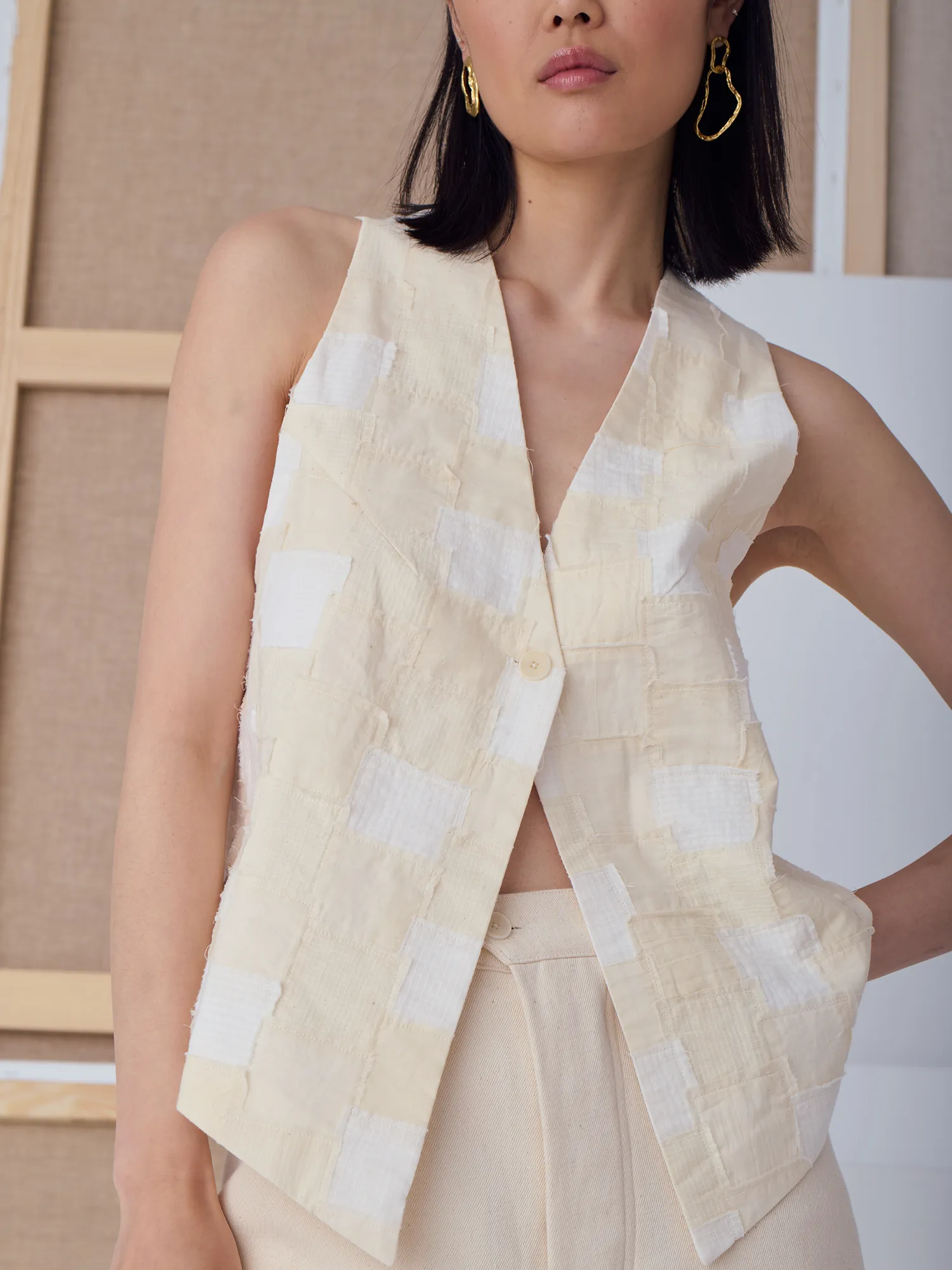 LE GILET PACO - LA TOILE BLANCHE sold by Mii Collection product image thumbnail 2