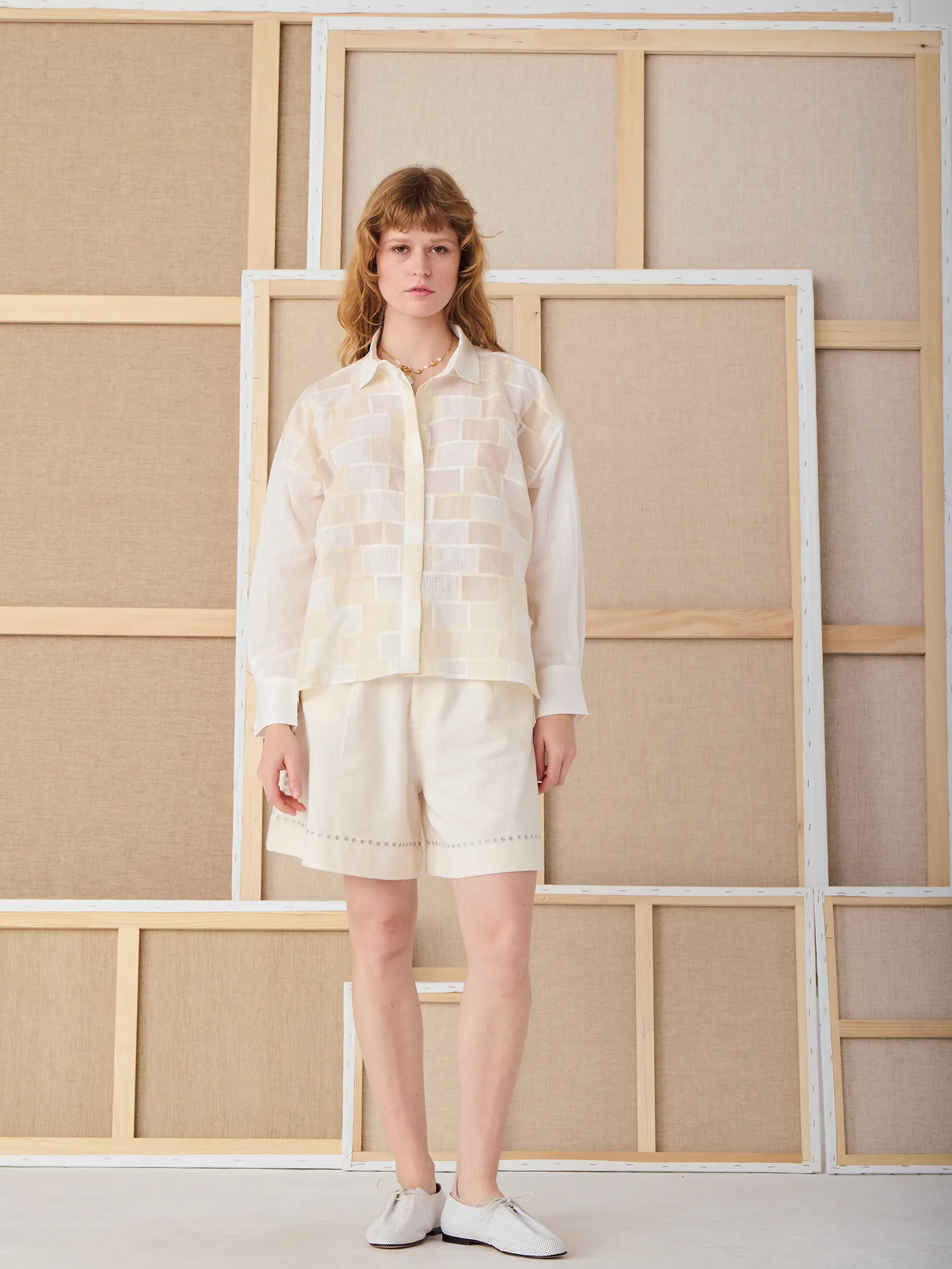 LA CHEMISE GRETA - LA TOILE BLANCHE sold by Mii Collection