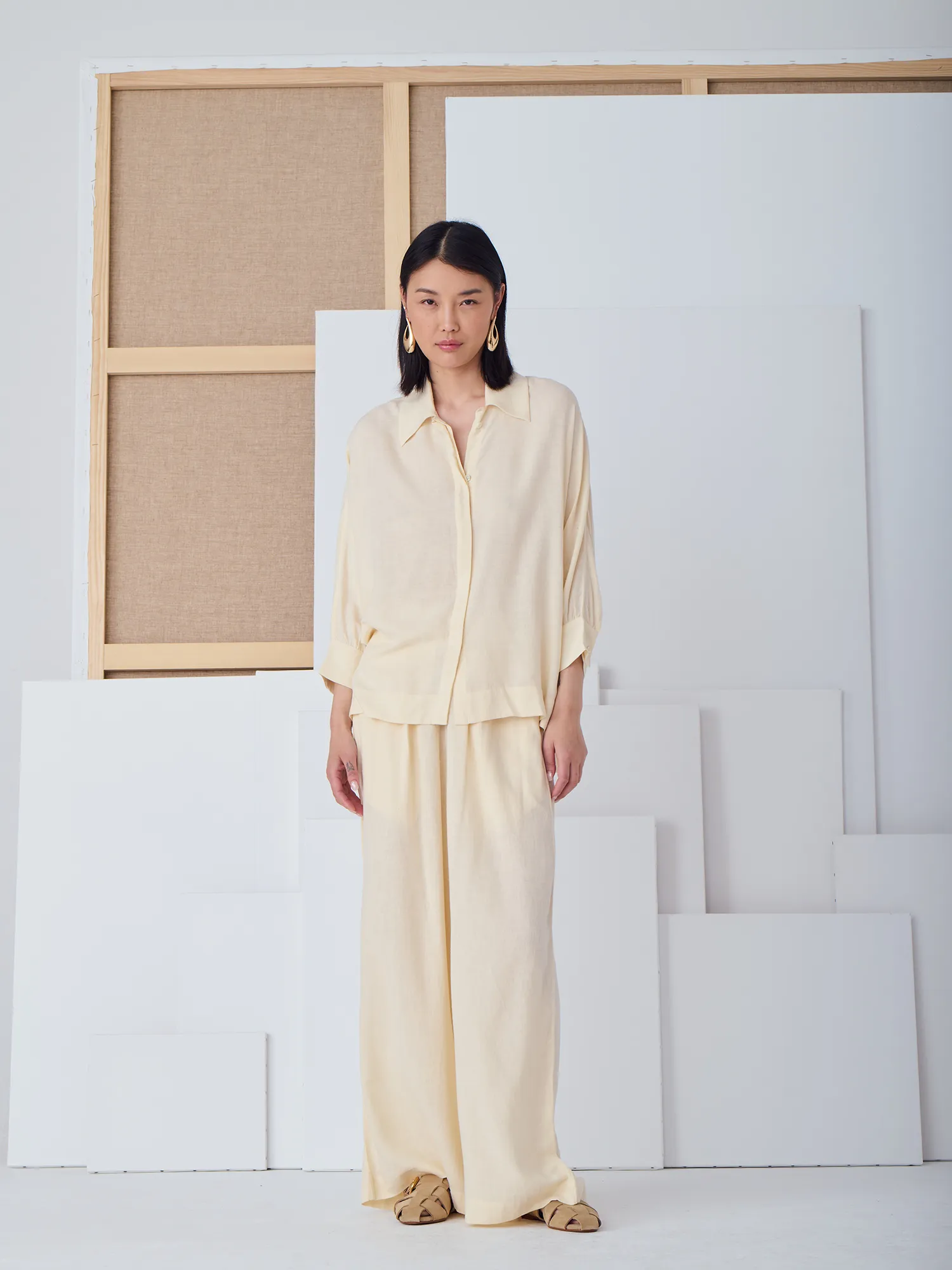 LA CHEMISE MANUELA - LA TOILE BLANCHE sold by Mii Collection