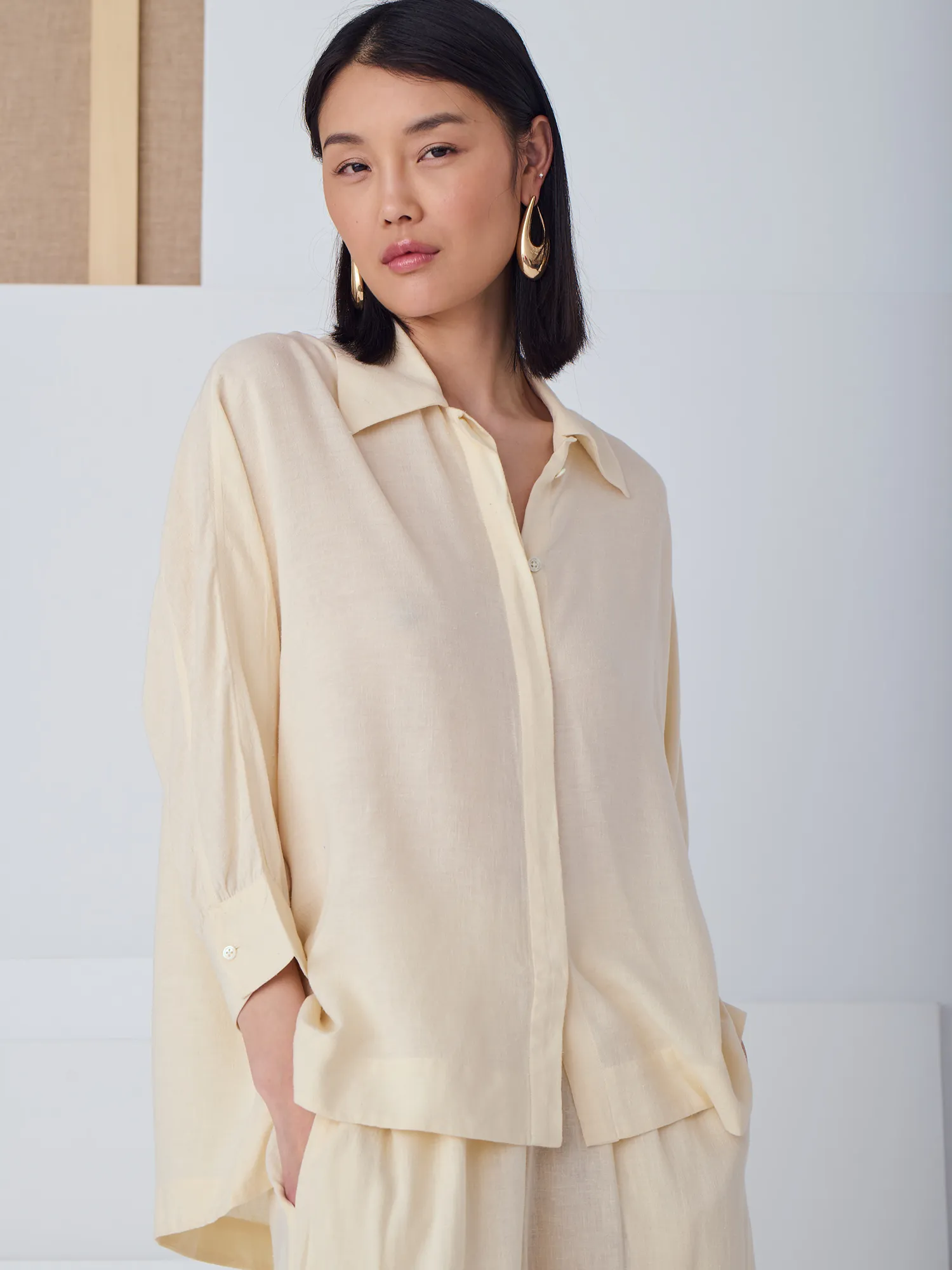 LA CHEMISE MANUELA - LA TOILE BLANCHE sold by Mii Collection product image thumbnail 2