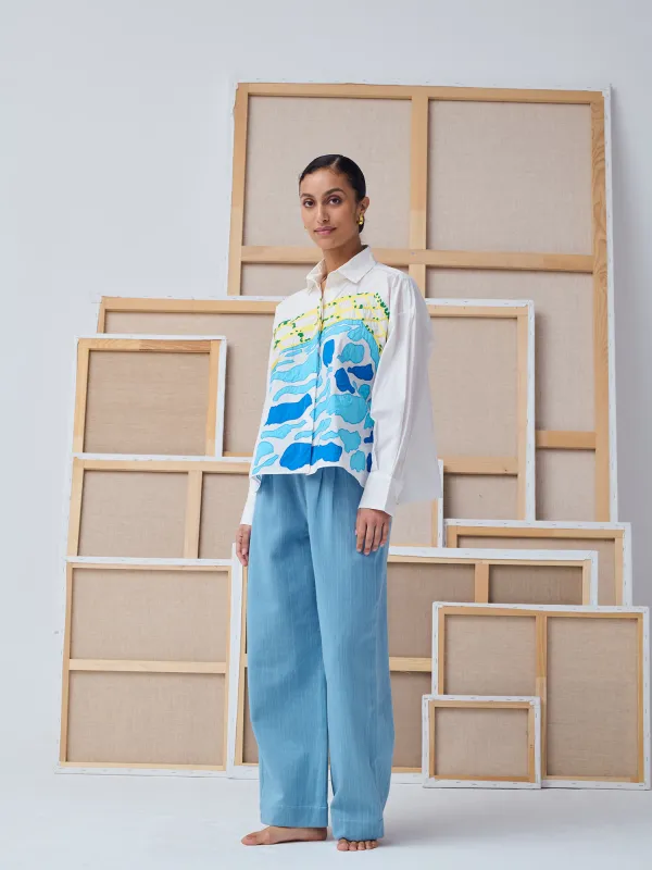 LA CHEMISE GRETA - LA PISCINE sold by Mii Collection