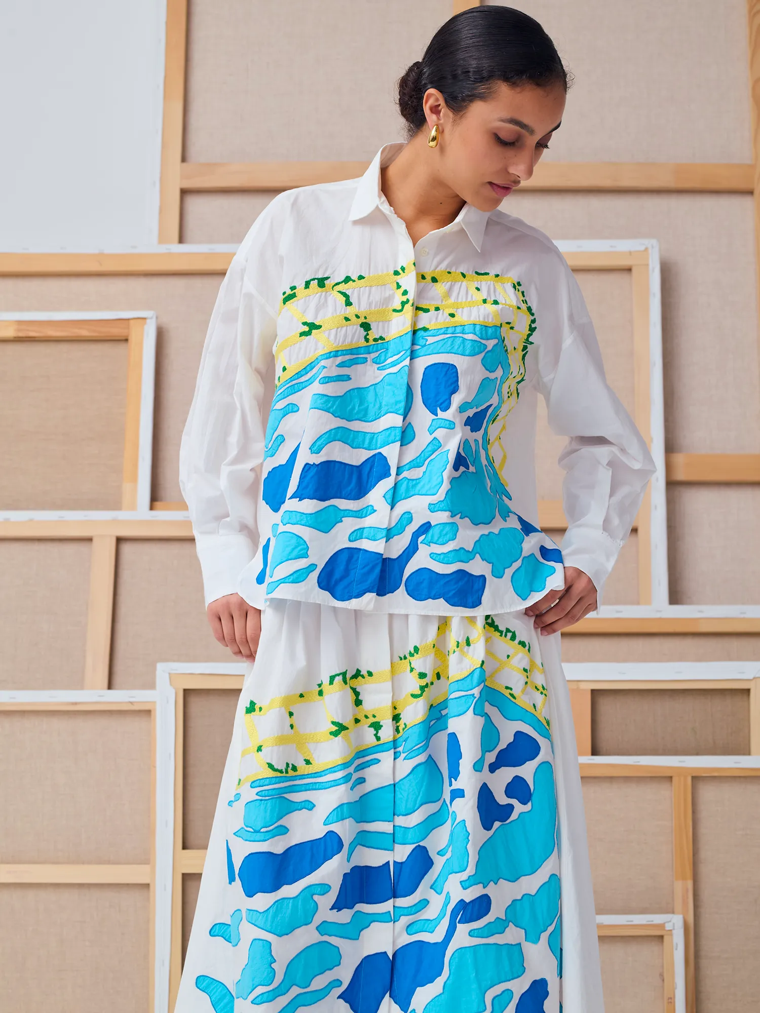 LA CHEMISE GRETA - LA PISCINE sold by Mii Collection product image thumbnail 4