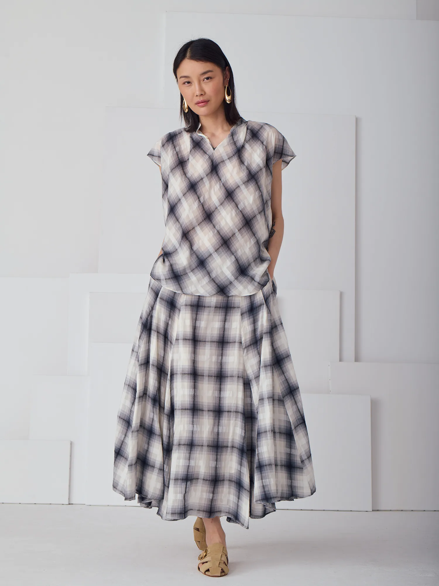 LA JUPE SUZI - FUSAIN sold by Mii Collection product image thumbnail 3