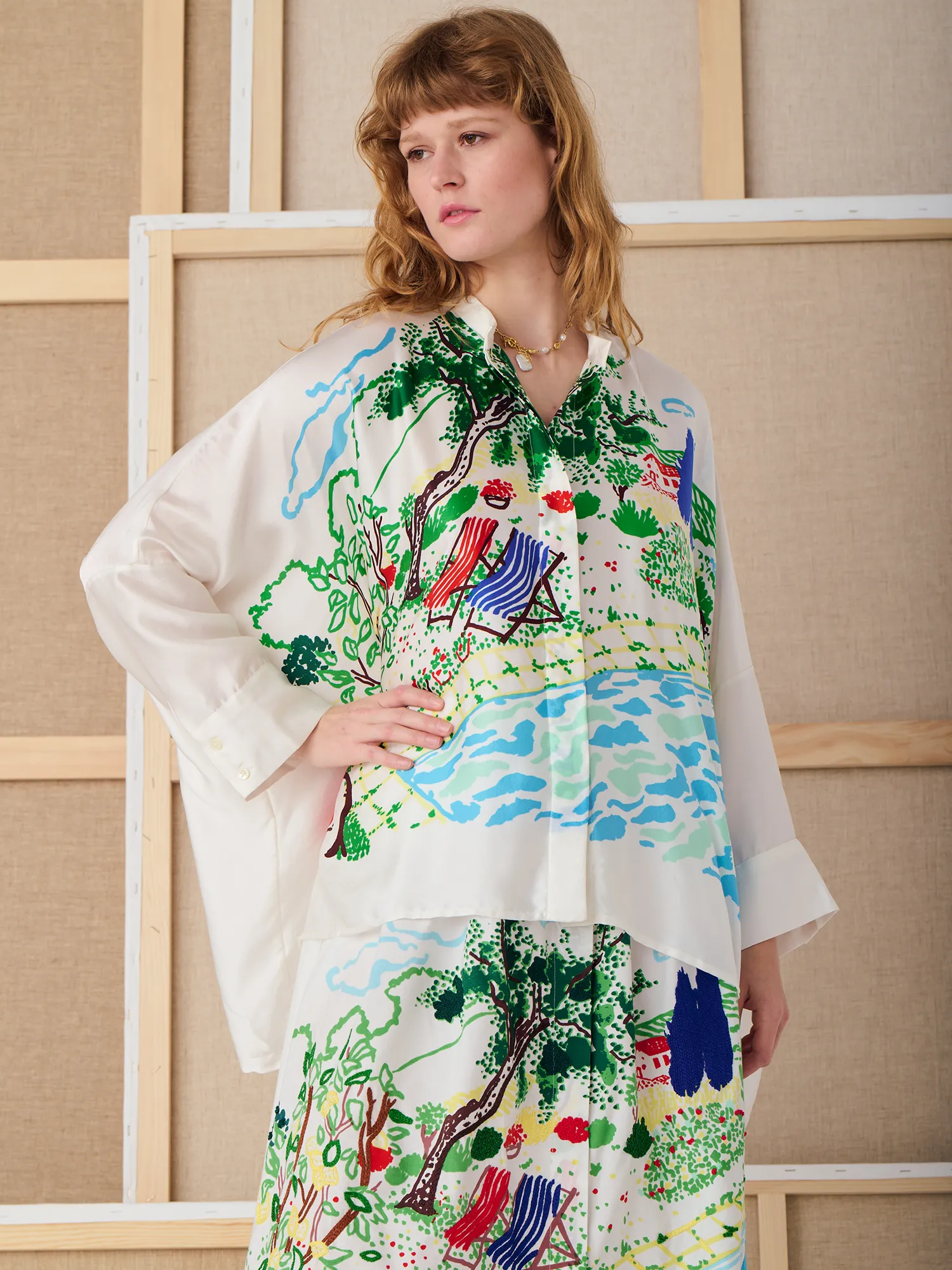 LA CHEMISE OLGA - LA PISCINE sold by Mii Collection product image thumbnail 2