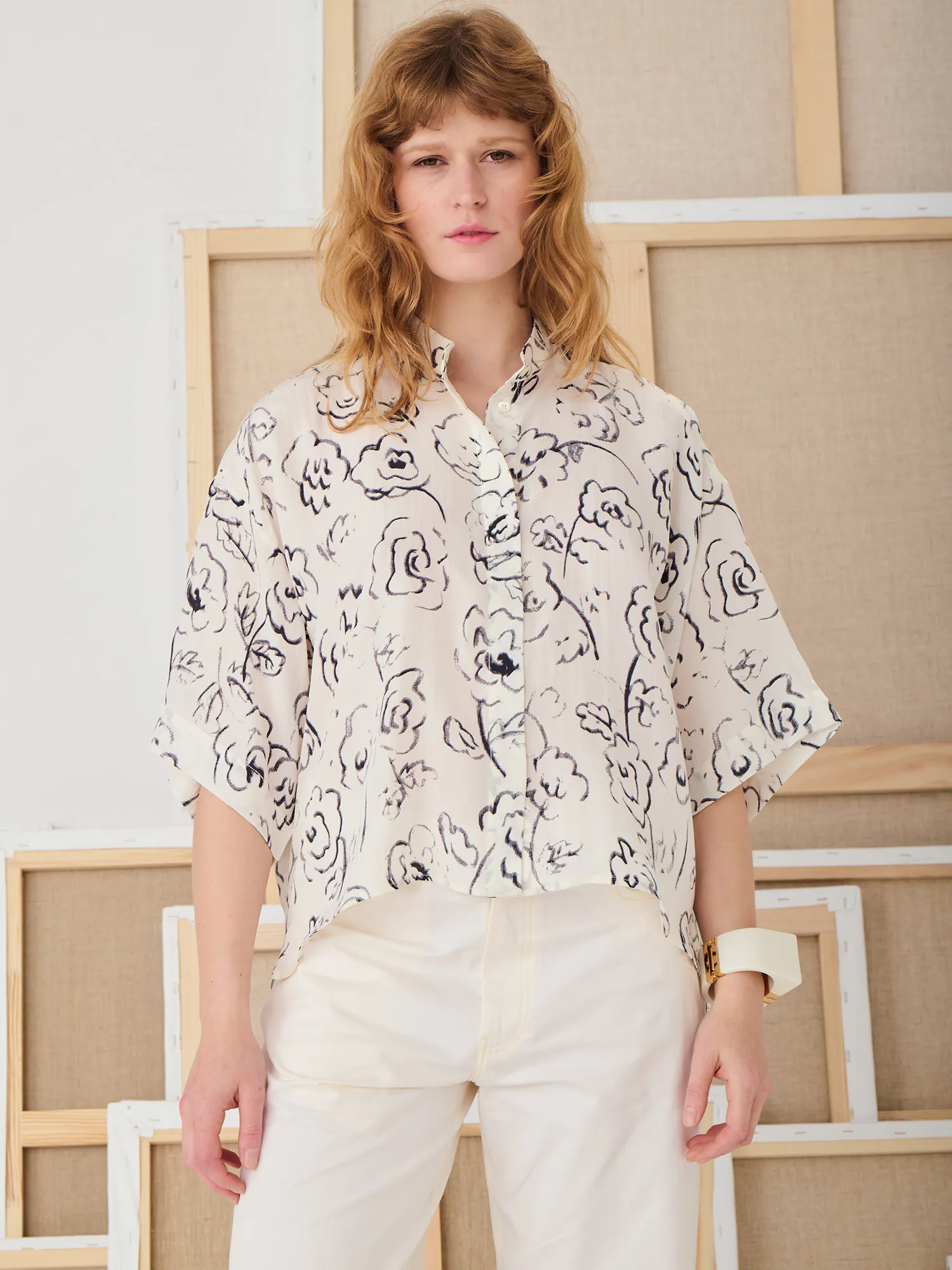 LA CHEMISE ISABELLA - LA DESSINATRICE sold by Mii Collection