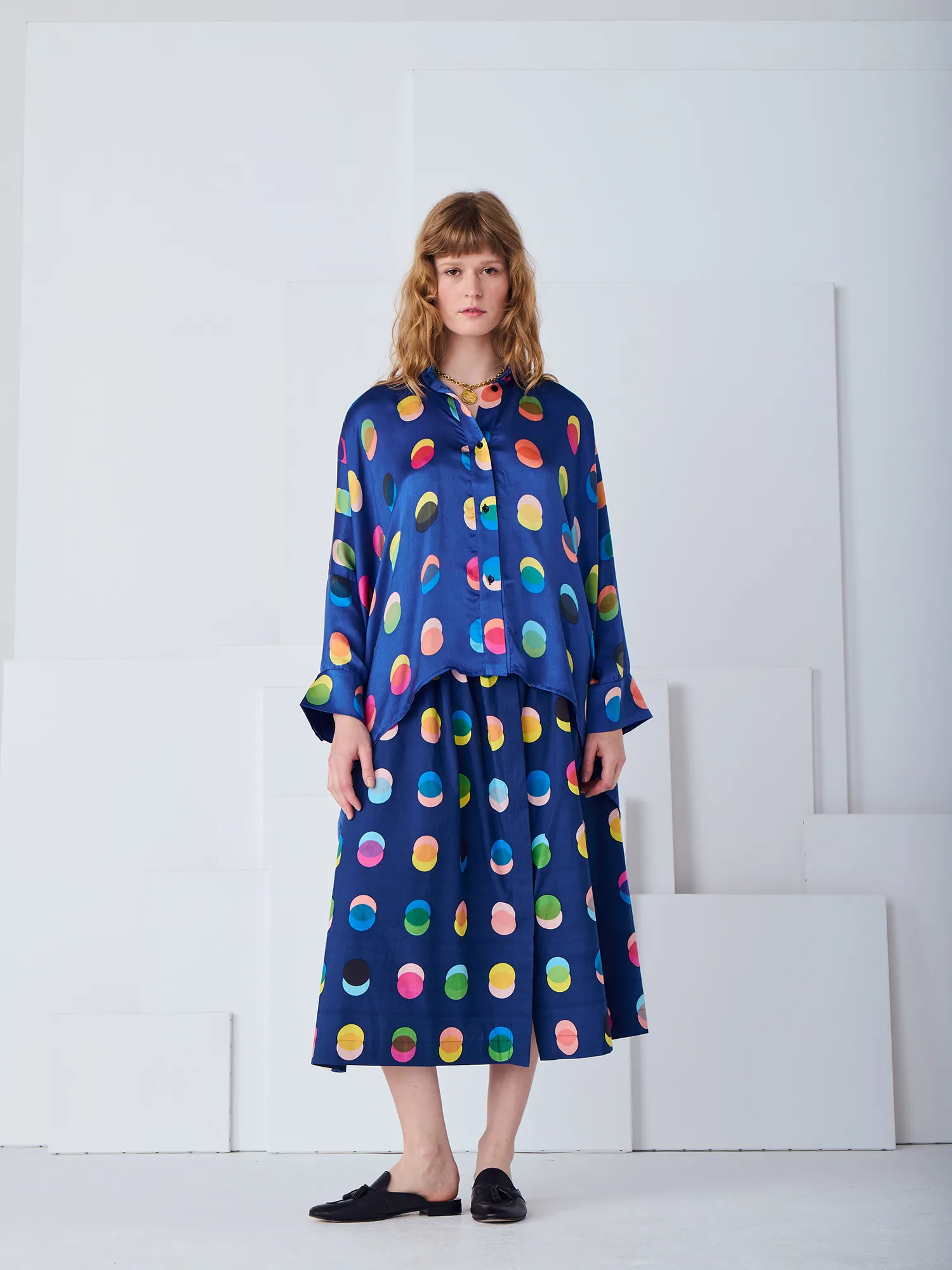 LA CHEMISE OLGA - NUANCIER À POIS sold by Mii Collection product image thumbnail 2