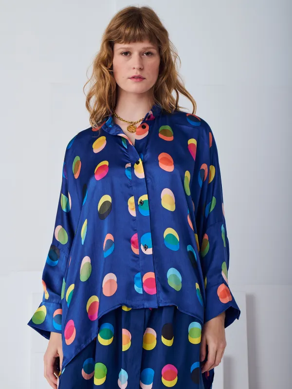 LA CHEMISE OLGA - NUANCIER À POIS sold by Mii Collection