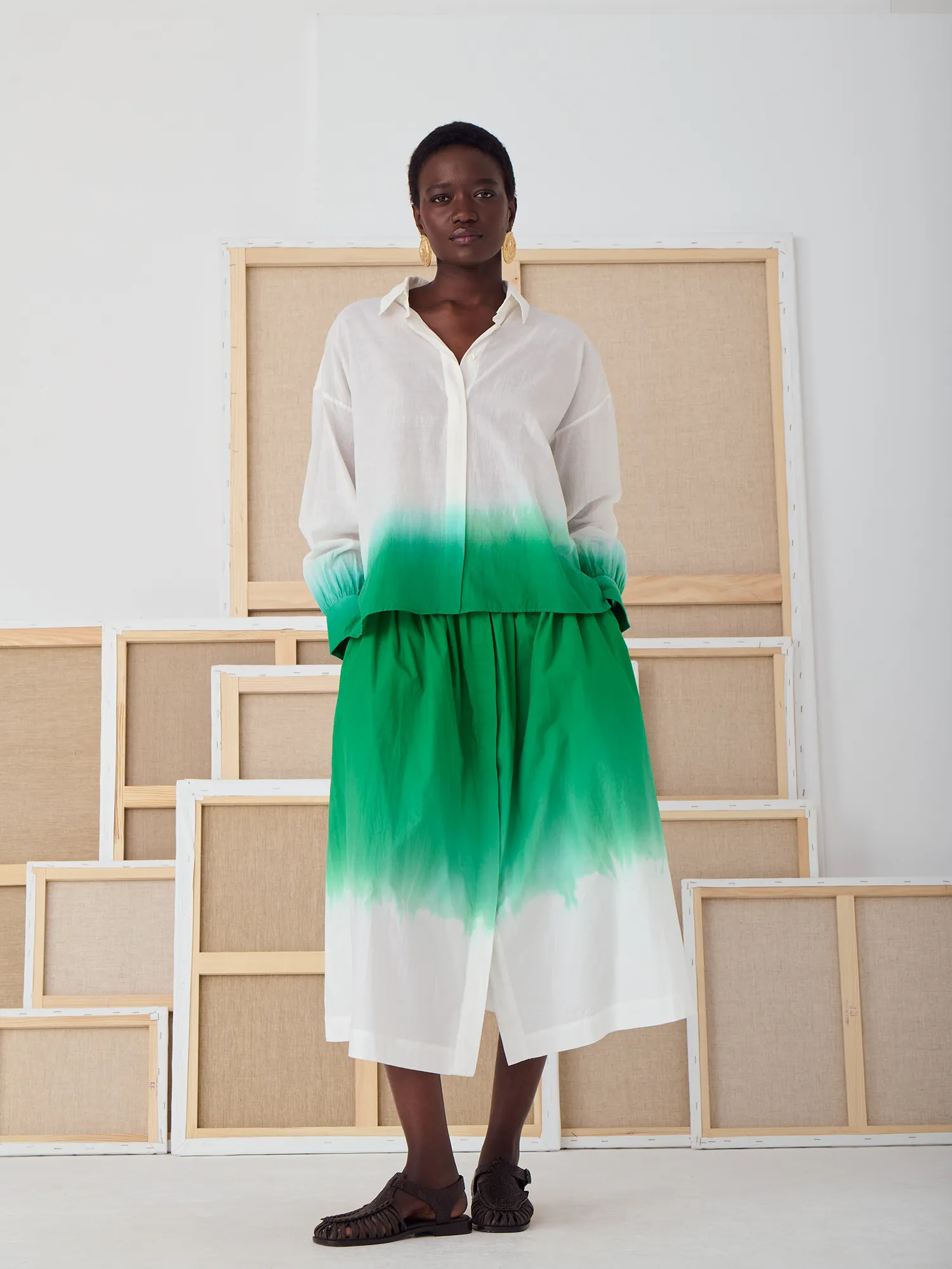 LA CHEMISE GRETA - TIE&DYE sold by Mii Collection product image thumbnail 3