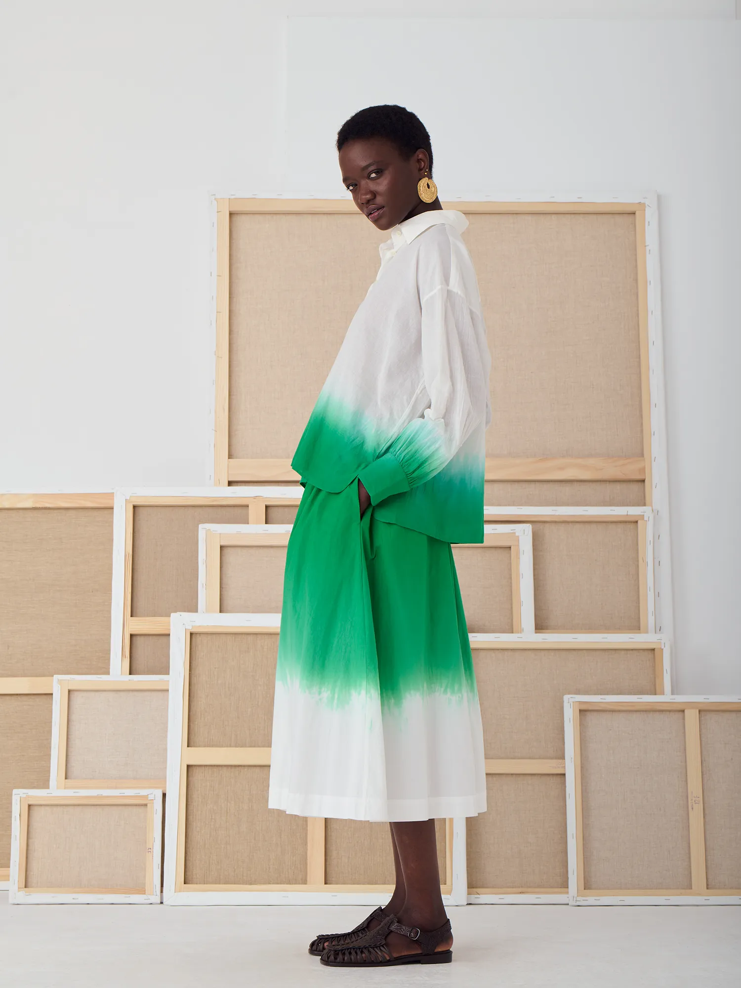 LA CHEMISE GRETA - TIE&DYE sold by Mii Collection product image thumbnail 2