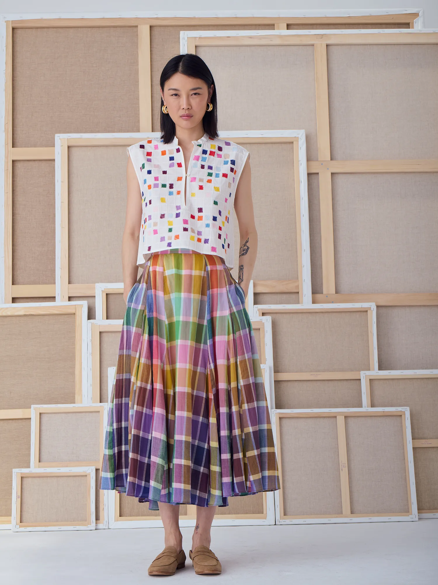 LA JUPE SUZI - NUANCIER sold by Mii Collection product image thumbnail 2