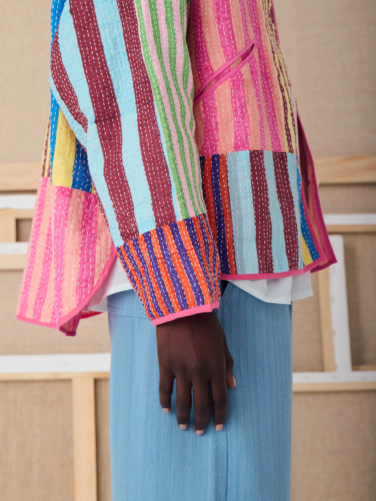 LA VESTE DITI - PATCHWORK sold by Mii Collection product image thumbnail 4