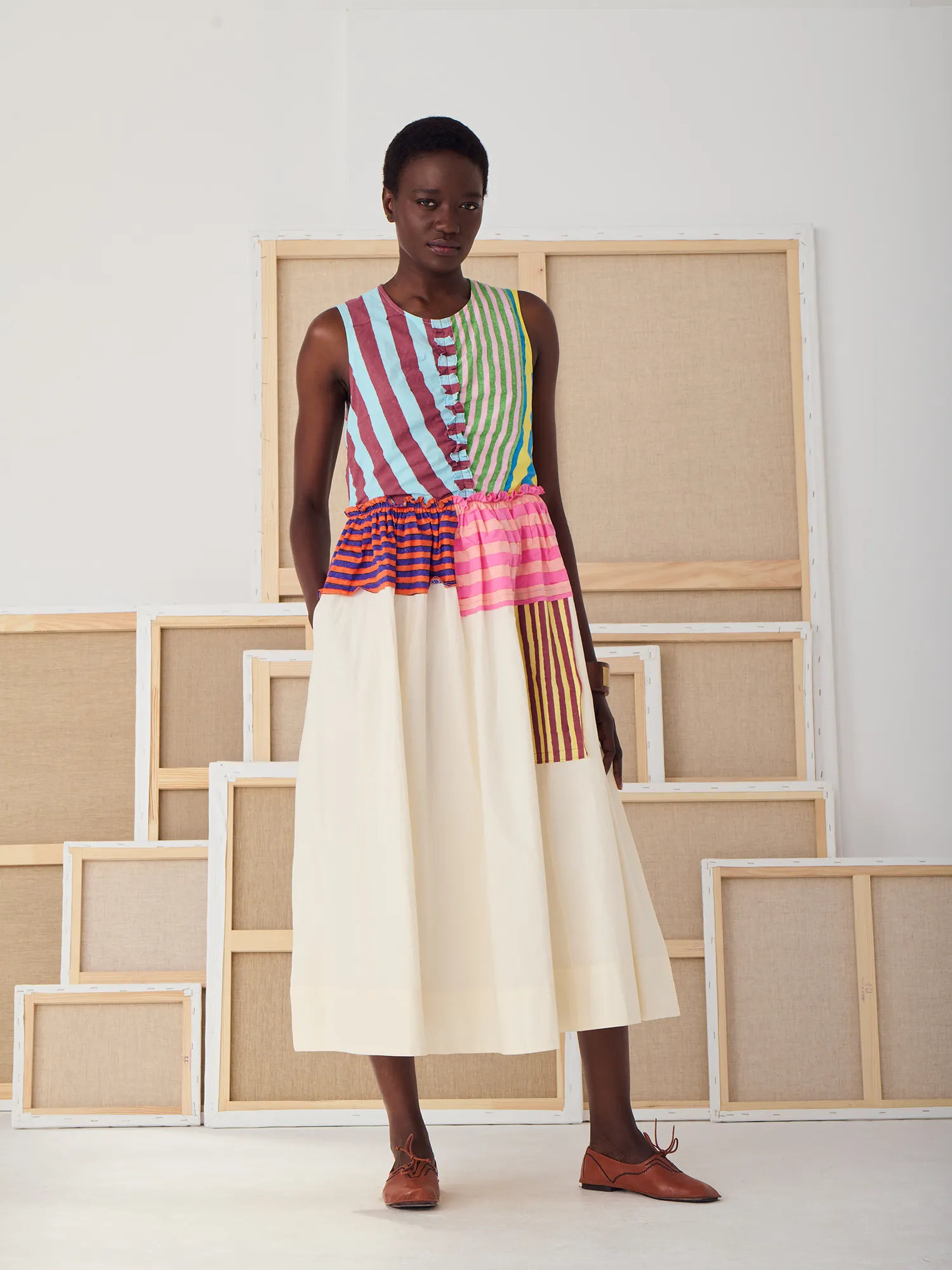 LA ROBE ILANA - PATCHWORK sold by Mii Collection product image thumbnail 2