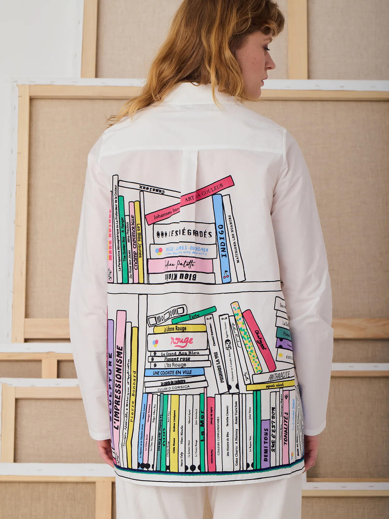 LA CHEMISE MATI - LA BIBLIOTHÈQUE sold by Mii Collection product image thumbnail 4