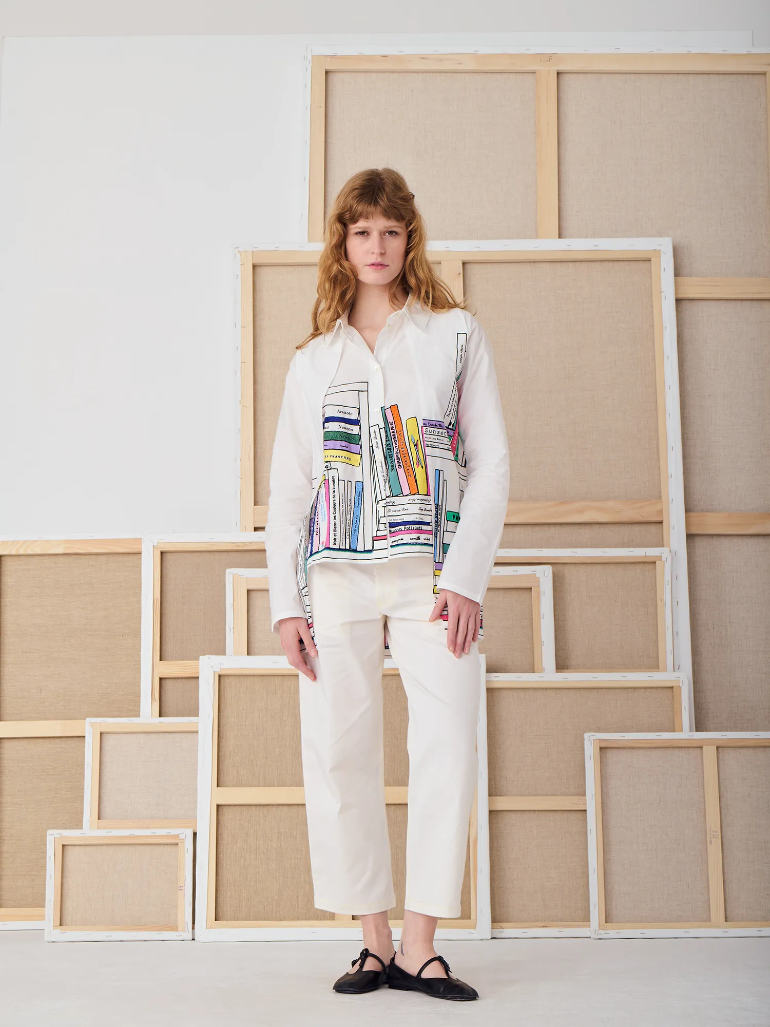 LA CHEMISE MATI - LA BIBLIOTHÈQUE sold by Mii Collection