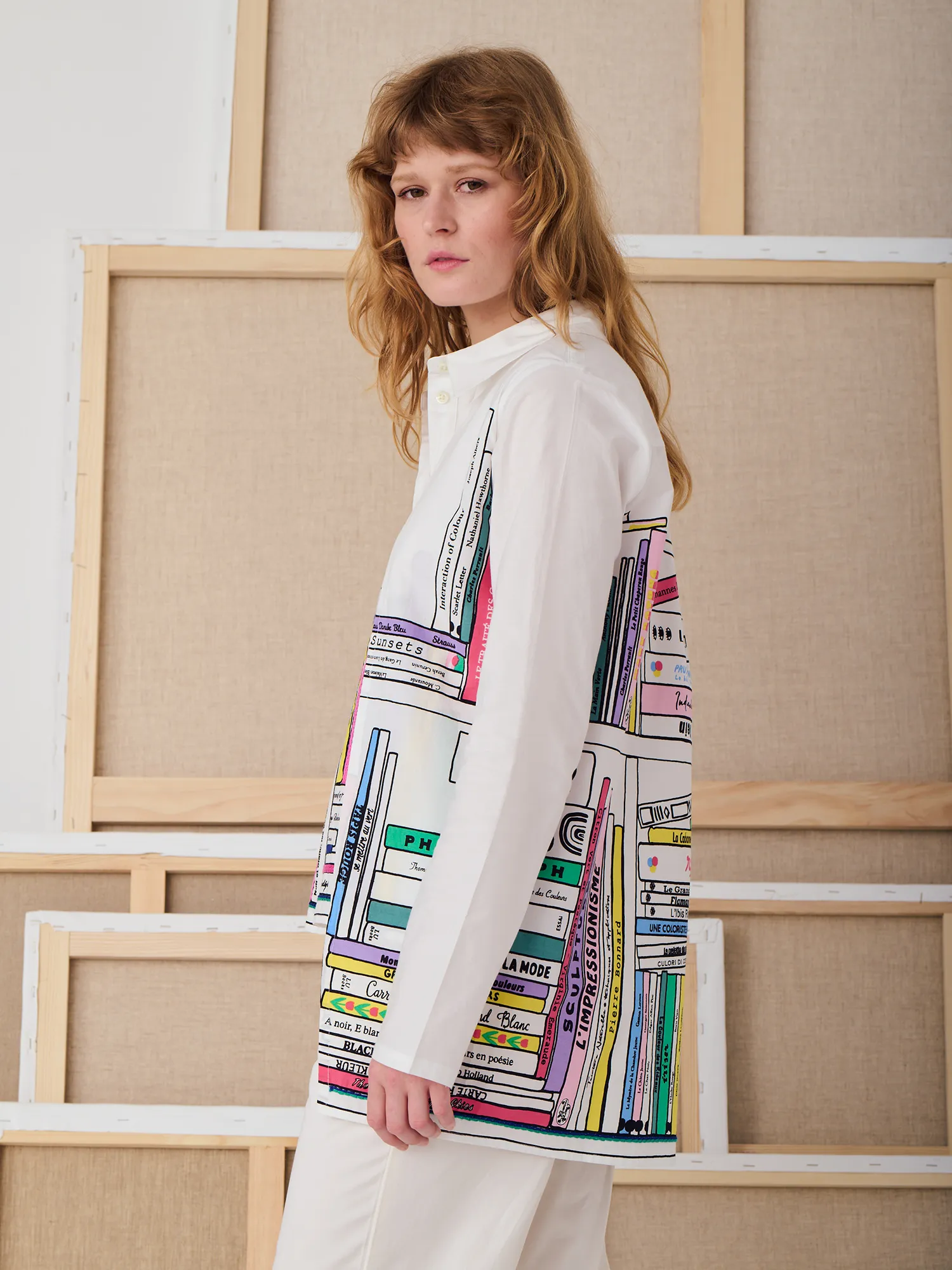 LA CHEMISE MATI - LA BIBLIOTHÈQUE sold by Mii Collection product image thumbnail 2