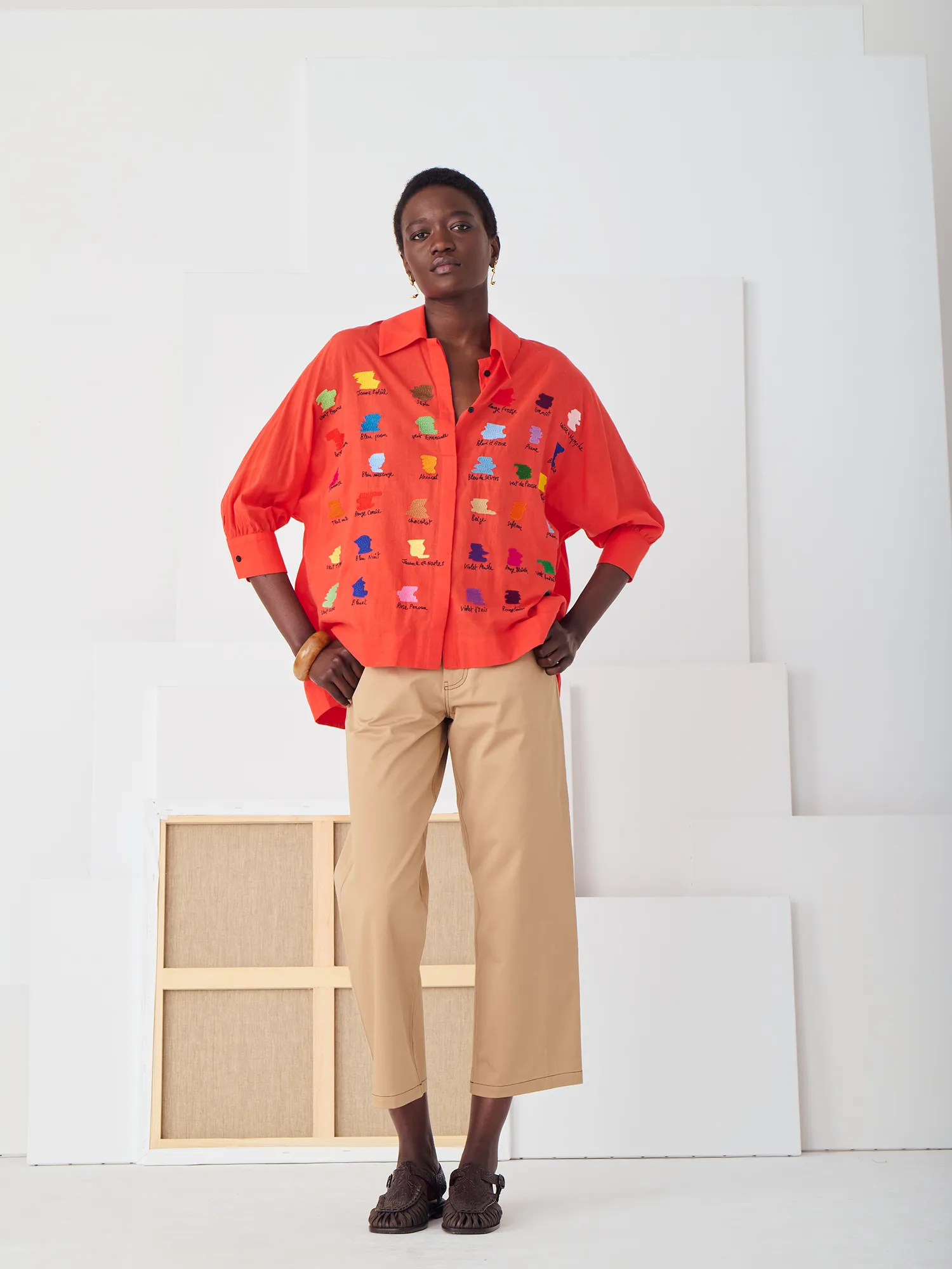 LA CHEMISE MANUELA - LA COLORISTE sold by Mii Collection product image thumbnail 5