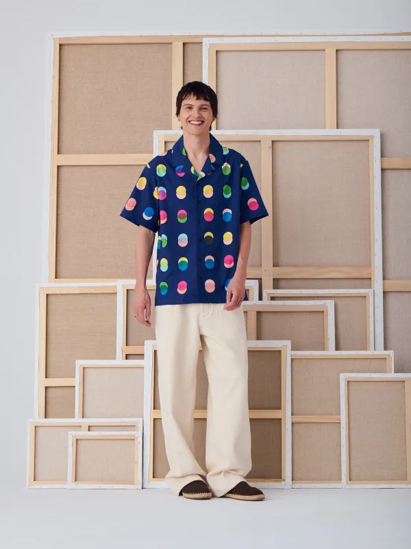 LA CHEMISE ALOHA - NUANCIER À POIS made by Mii Collection