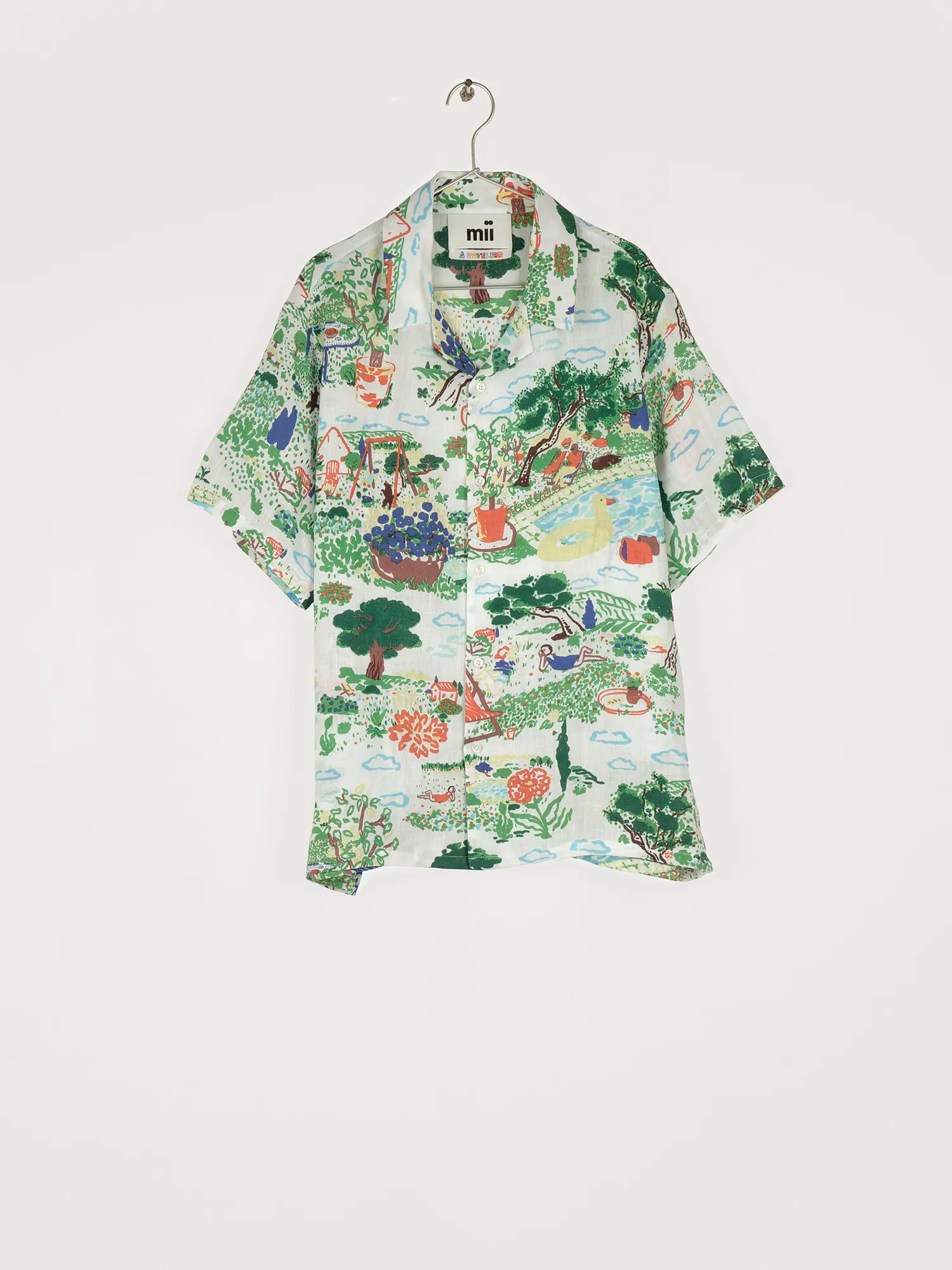 LA CHEMISE ALOHA - LA DESSINATRICE sold by Mii Collection product image thumbnail 3