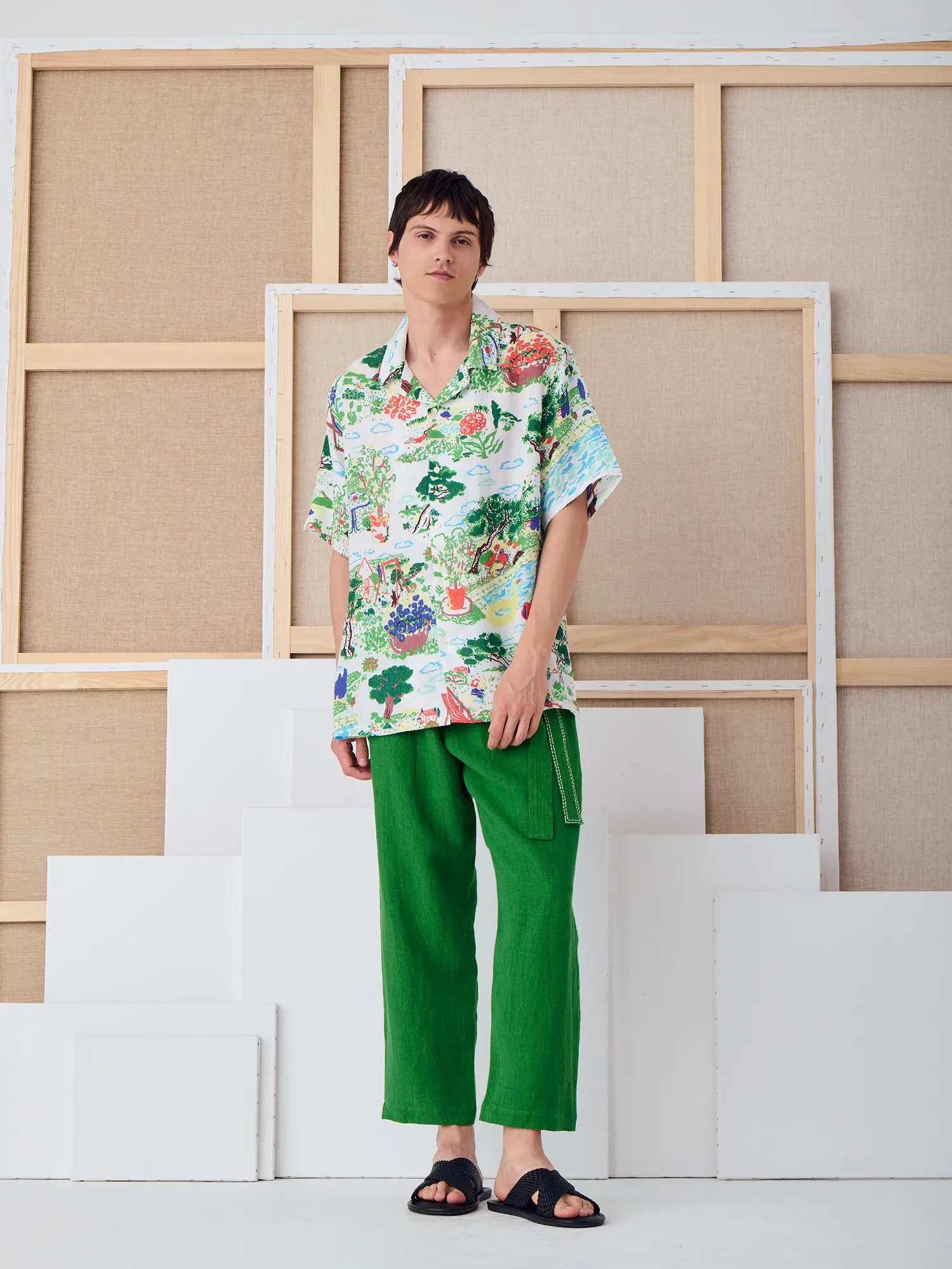 LA CHEMISE ALOHA - LA DESSINATRICE sold by Mii Collection