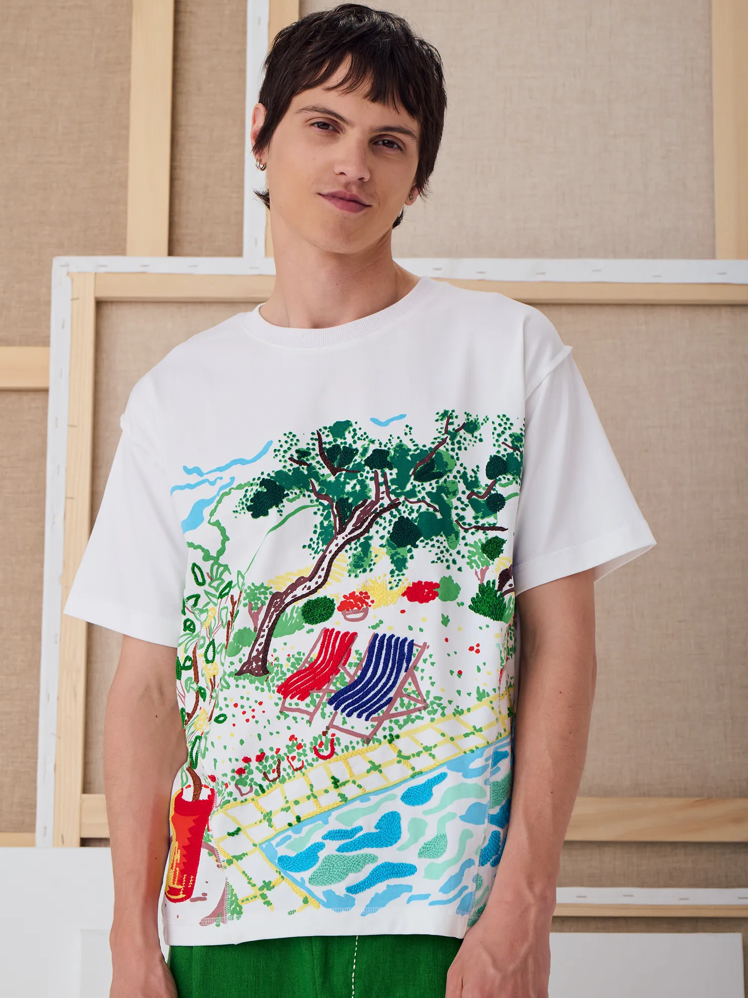 LE T-SHIRT WRITTIK - LA PISCINE sold by Mii Collection product image thumbnail 2