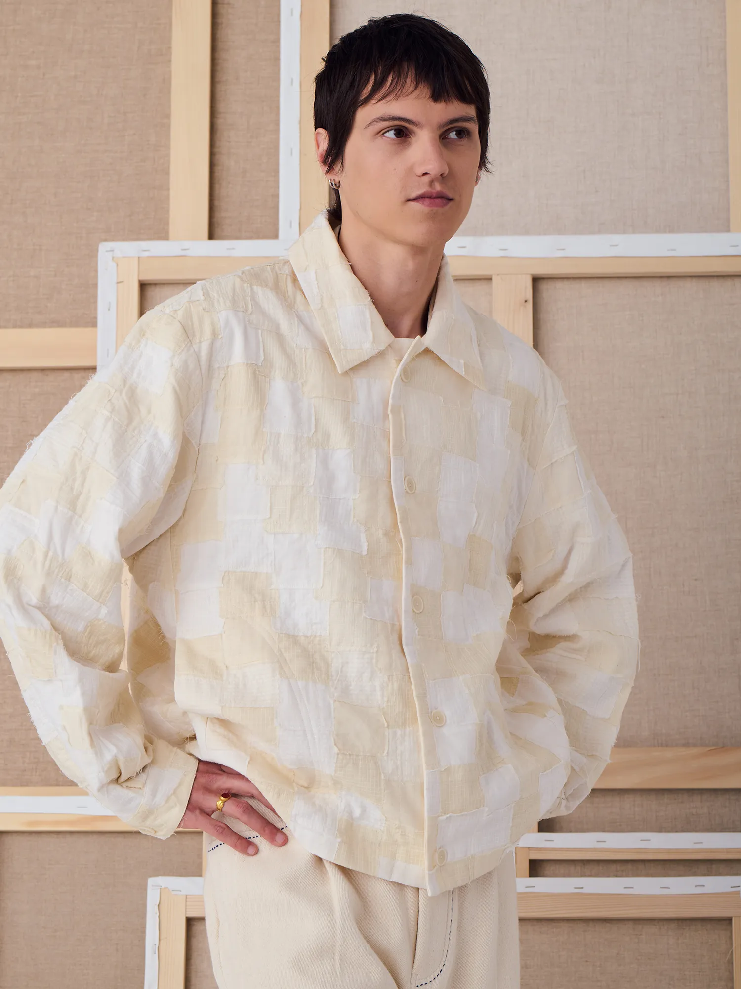 LA VESTE MANI - LA TOILE BLANCHE sold by Mii Collection product image thumbnail 3