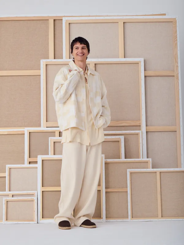 LA VESTE MANI - LA TOILE BLANCHE made by Mii Collection