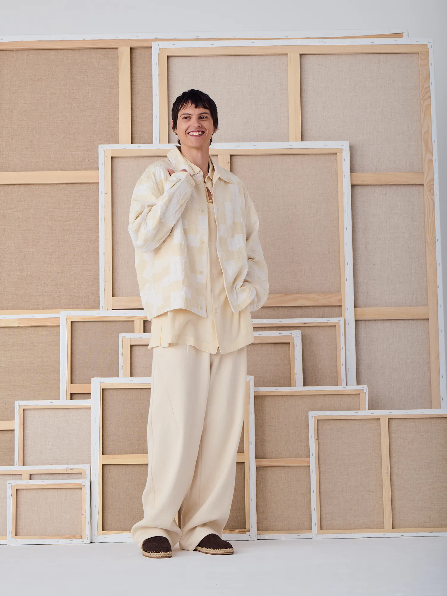 LA VESTE MANI - LA TOILE BLANCHE sold by Mii Collection