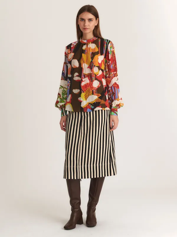 LA BLOUSE MEDICIS - LA FORET sold by Mii Collection