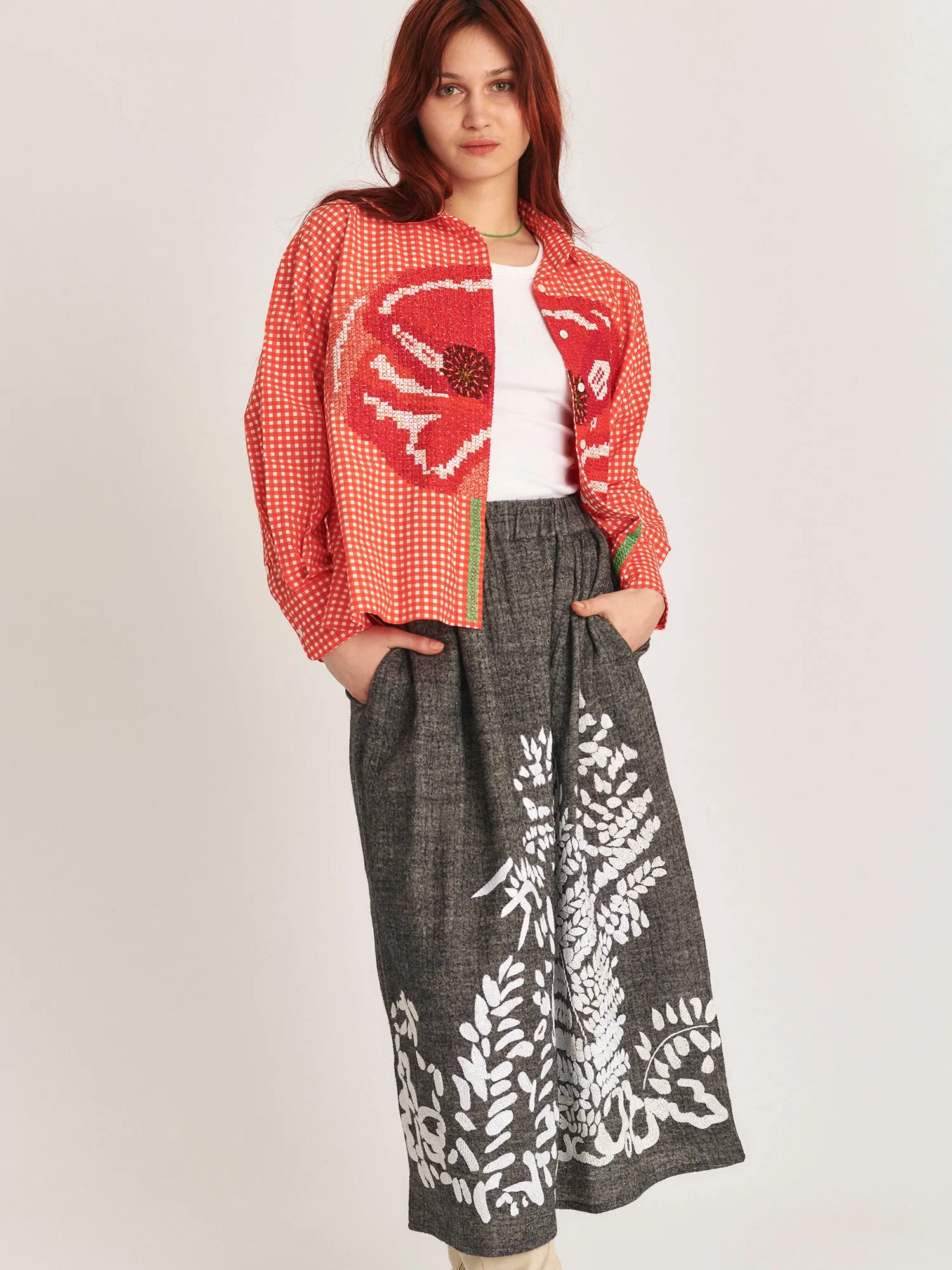 LA CHEMISE GRETA - LE COQUELICOT sold by Mii Collection product image thumbnail 5