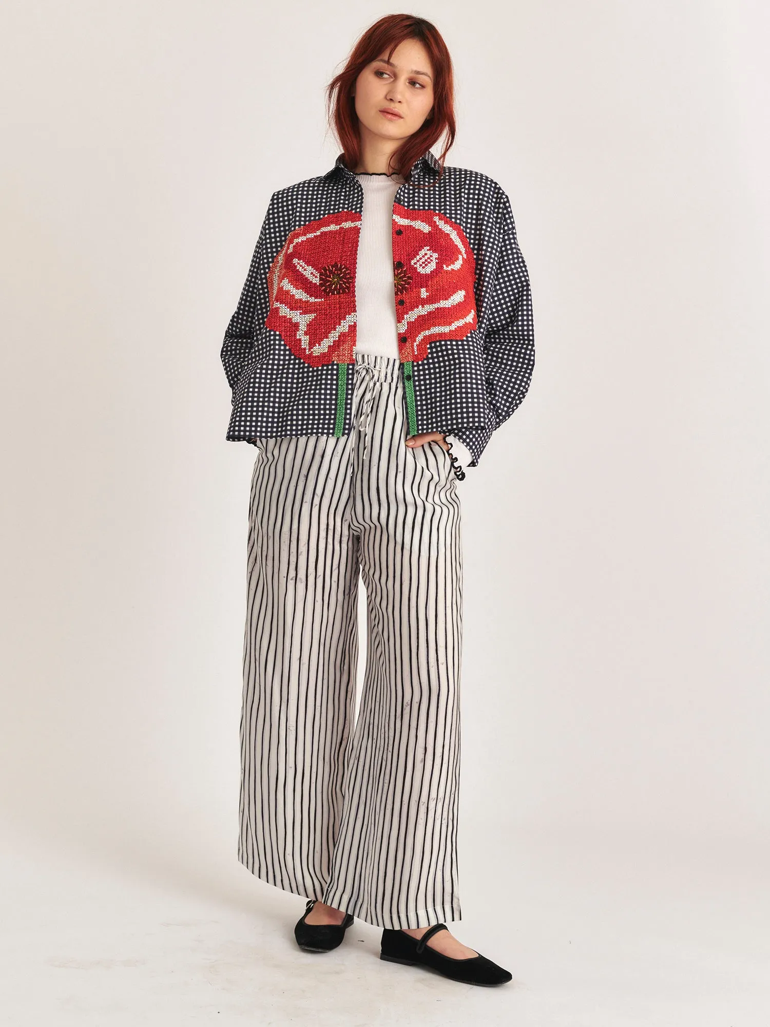 LA CHEMISE GRETA - LE COQUELICOT sold by Mii Collection