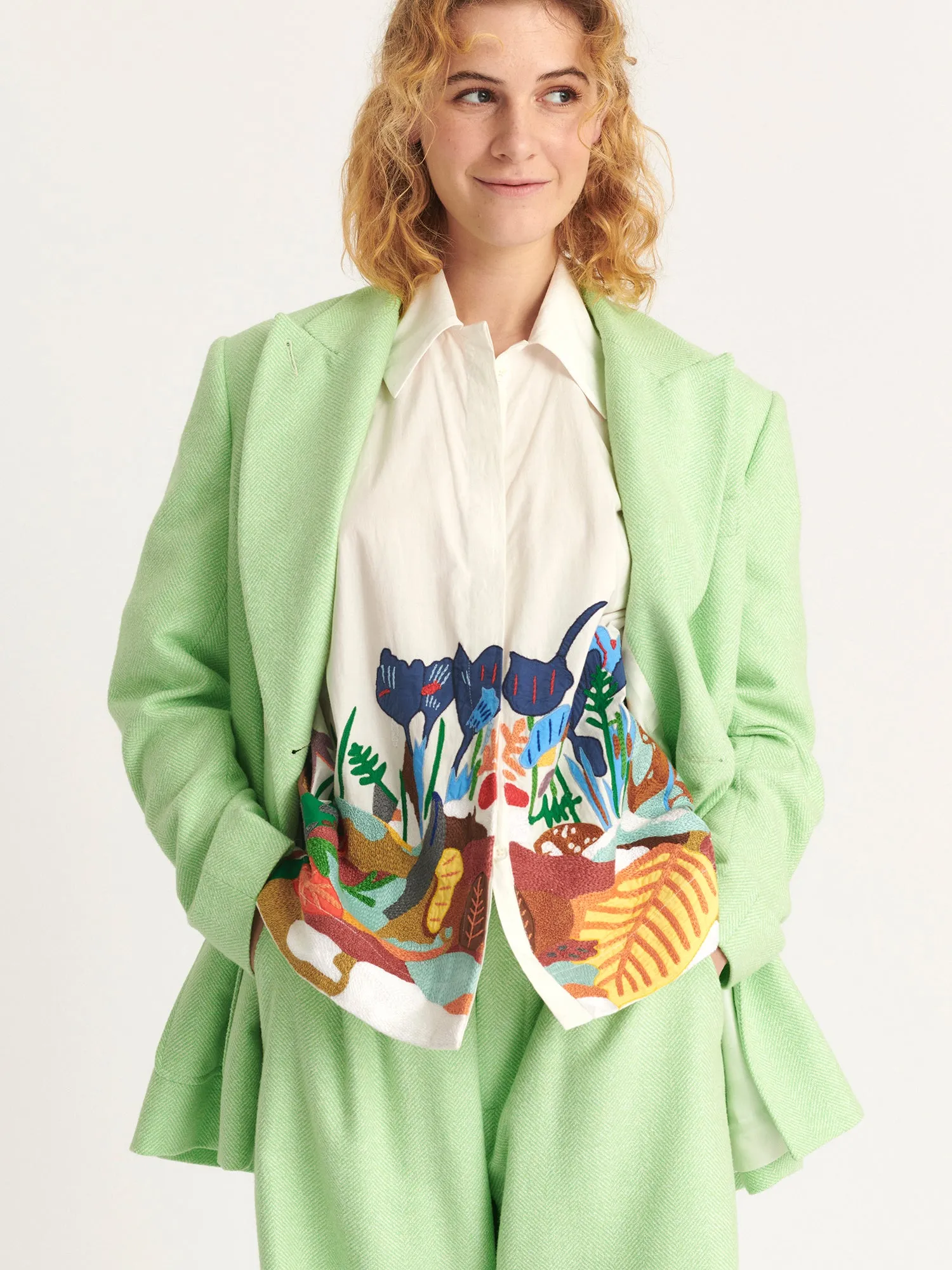 LA CHEMISE MANUELA - LA FORET sold by Mii Collection