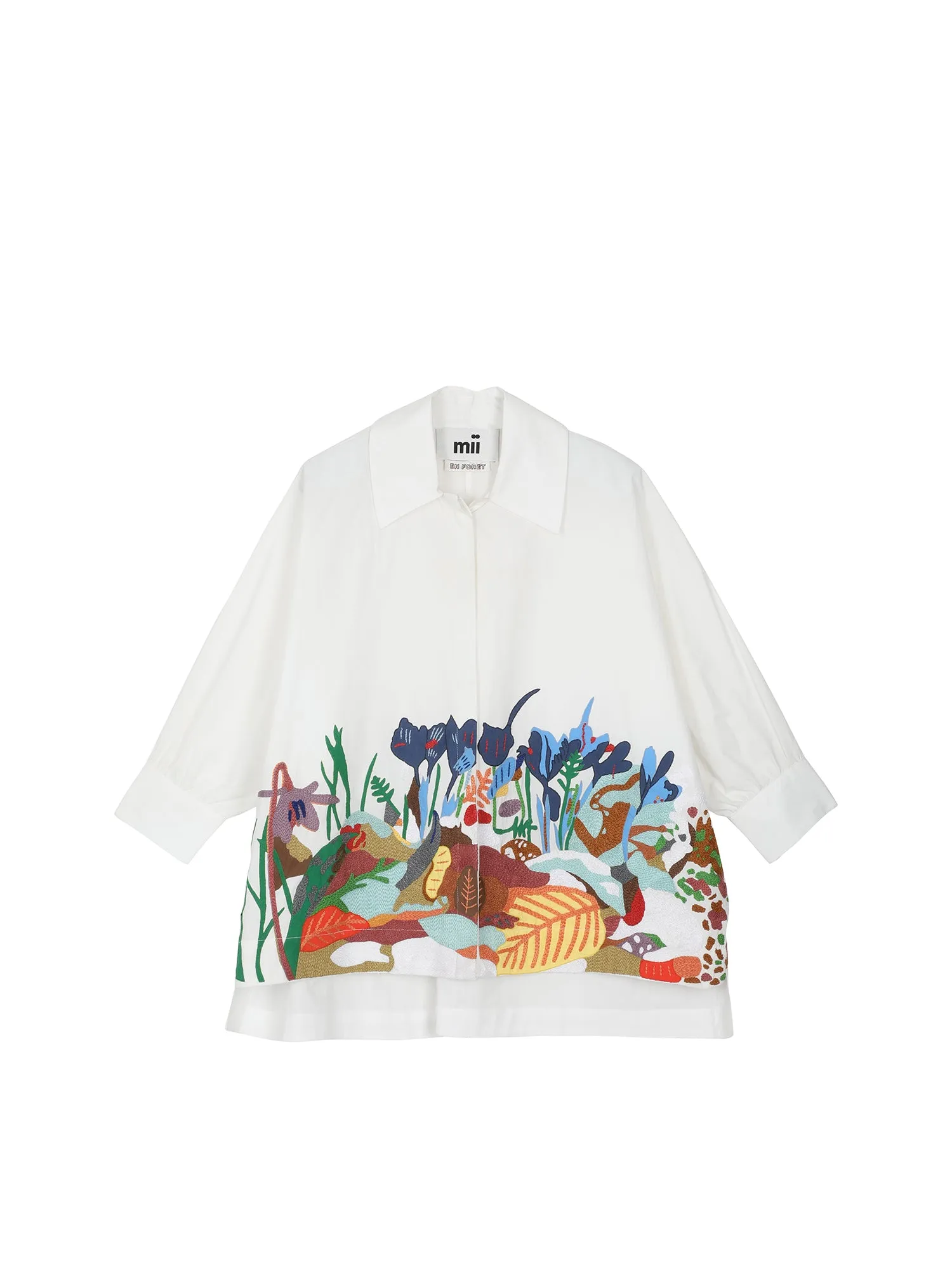 LA CHEMISE MANUELA - LA FORET sold by Mii Collection product image thumbnail 5