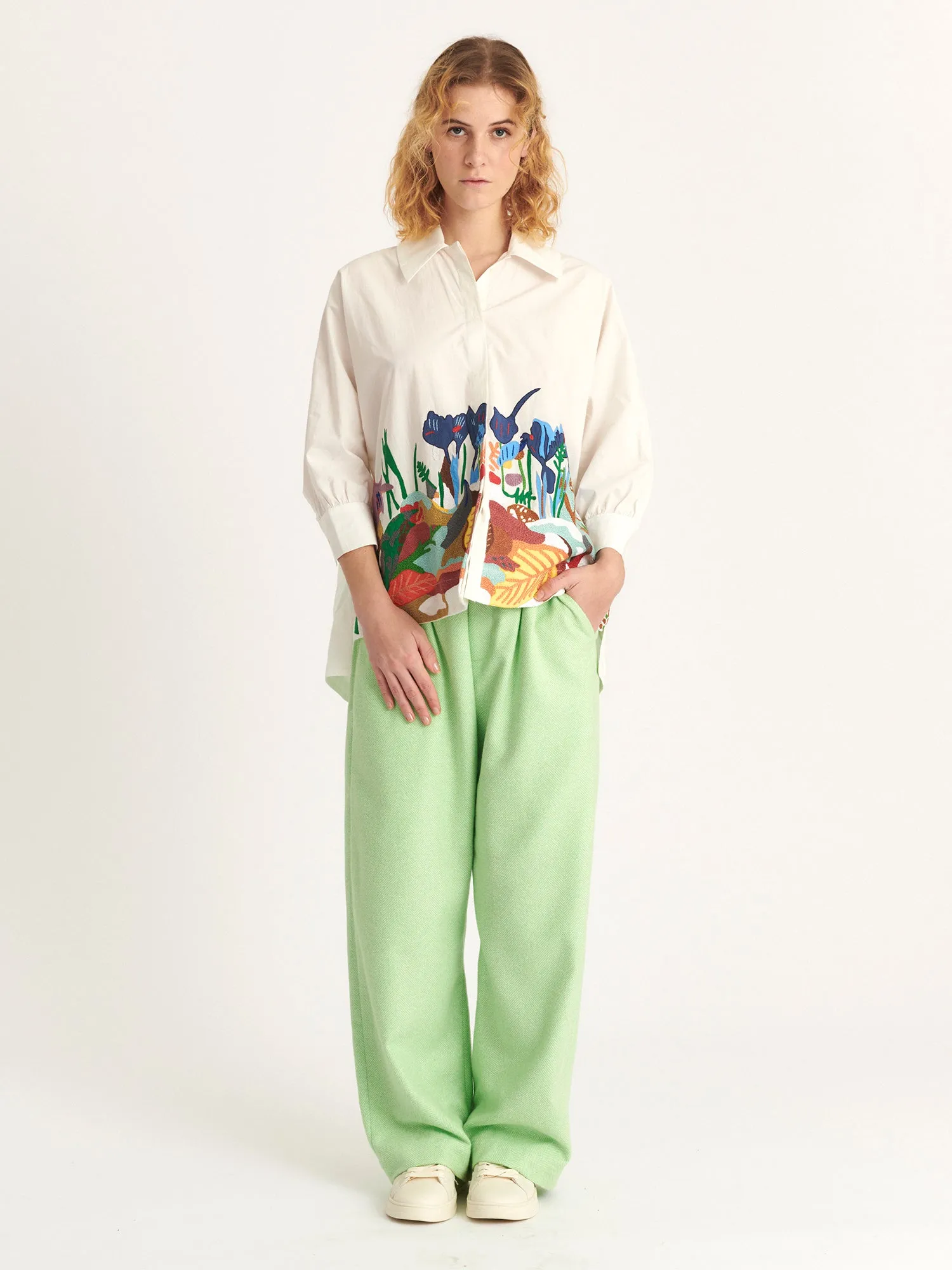 LA CHEMISE MANUELA - LA FORET sold by Mii Collection product image thumbnail 3