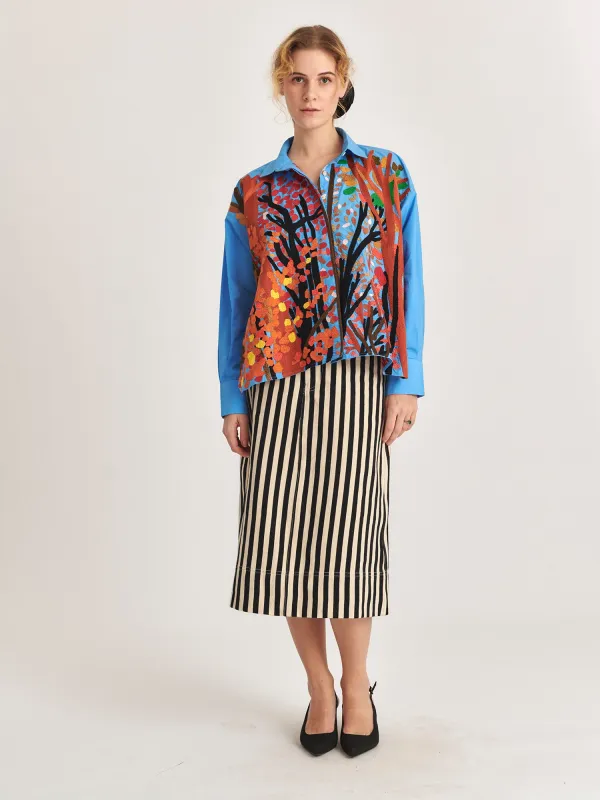 LA CHEMISE GRETA - LA FORET sold by Mii Collection