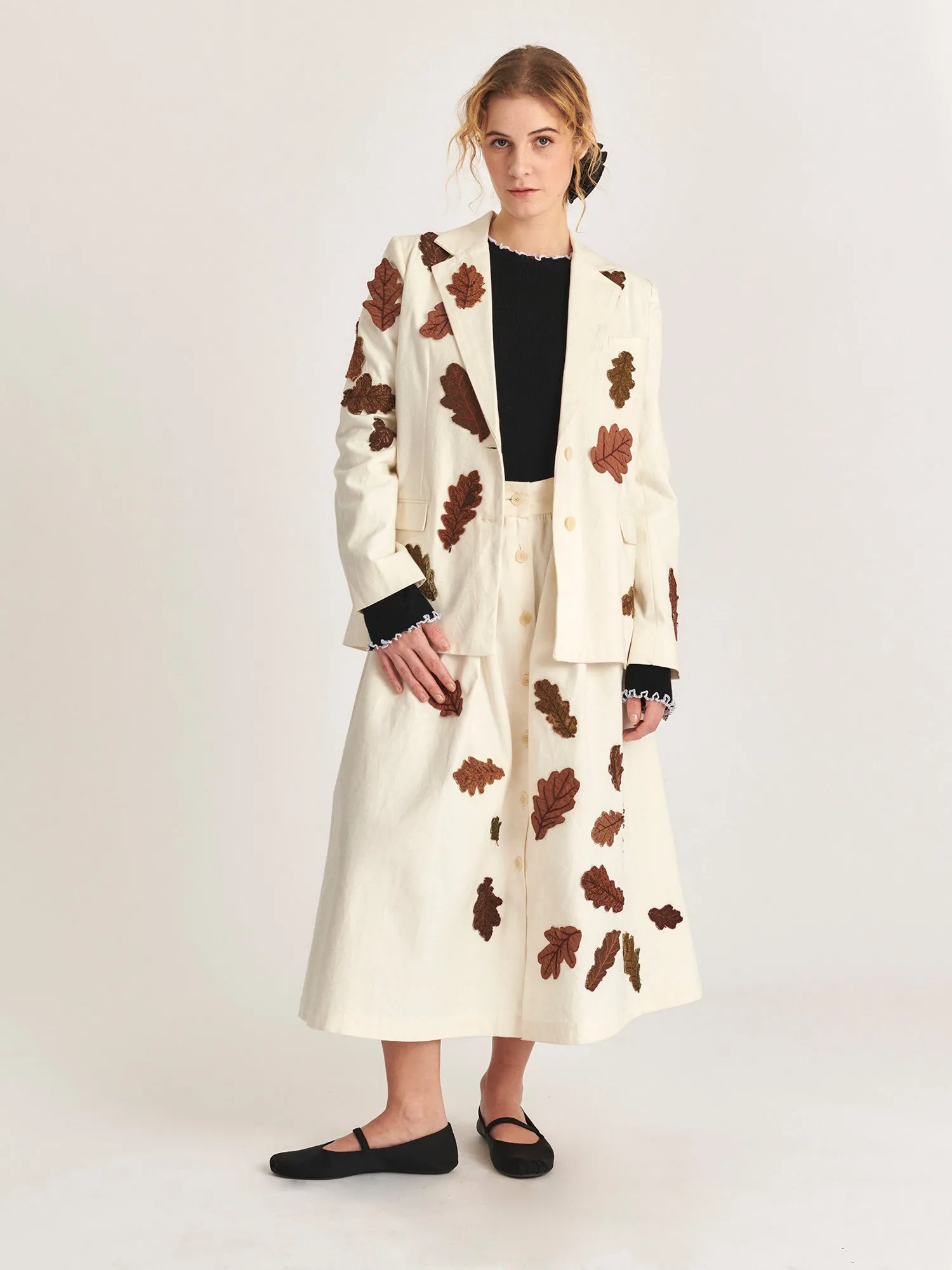 LA VESTE TITI - LES FEUILLES MORTES sold by Mii Collection product image thumbnail 2